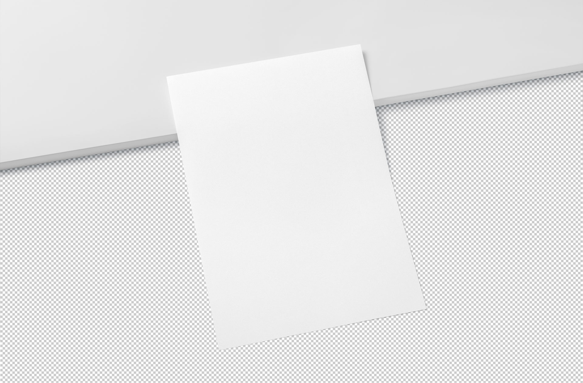 A4 flyer mock-up