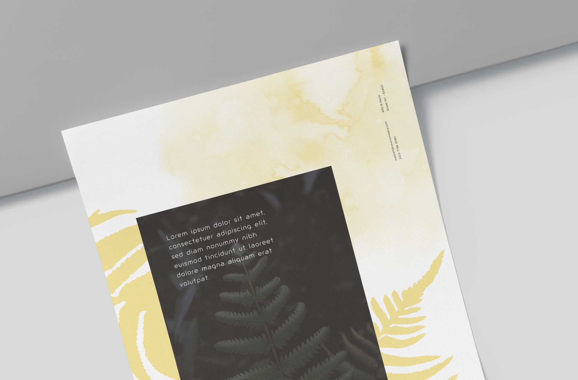advertising flyer template