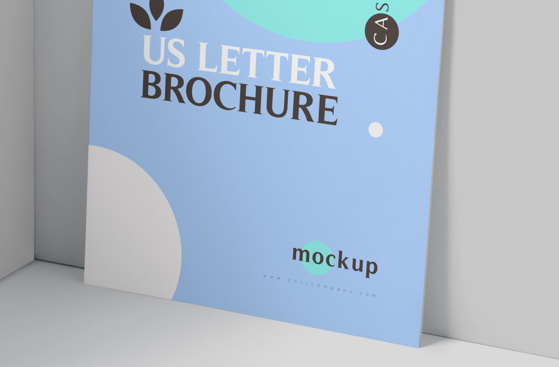 advertisement brochure mockup