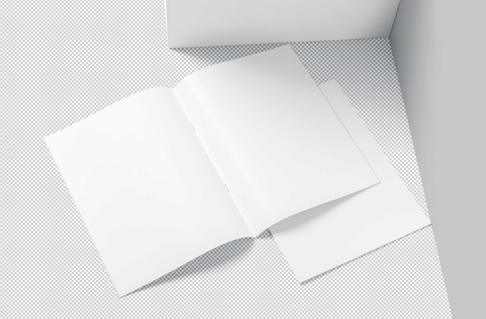advertisement brochure mockup