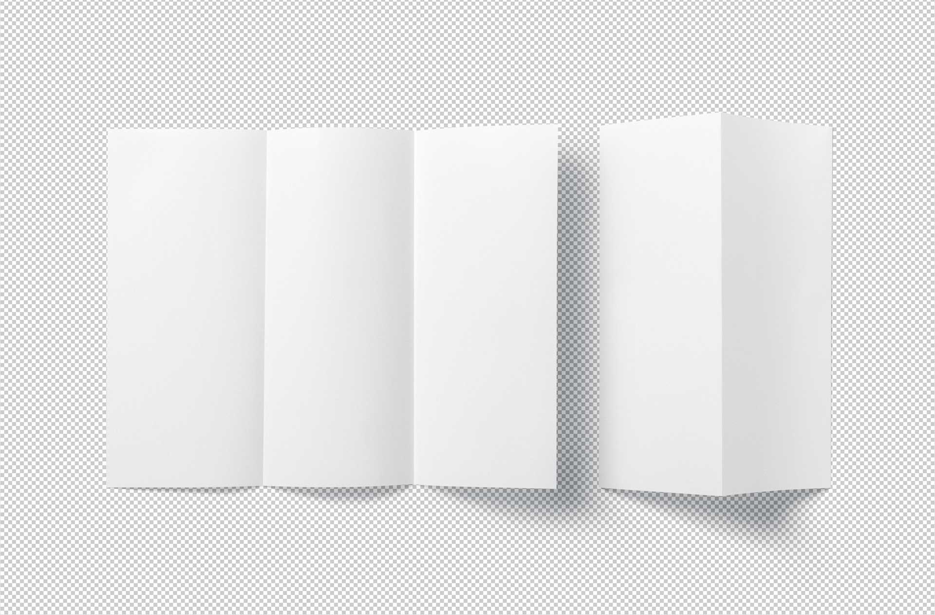 A4 brochure mockup
