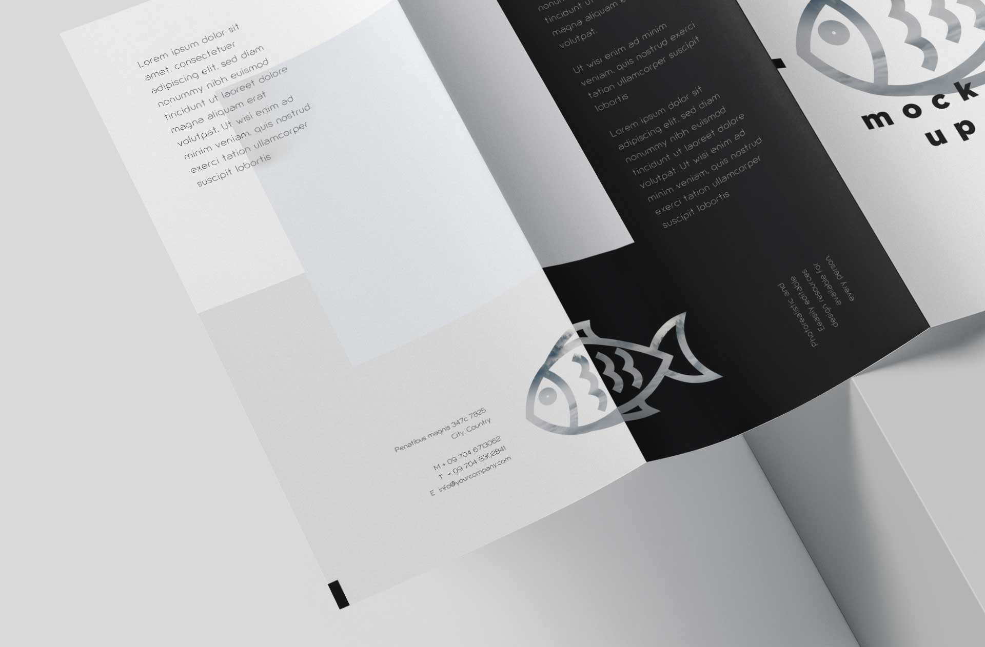 A4 flyer mockup