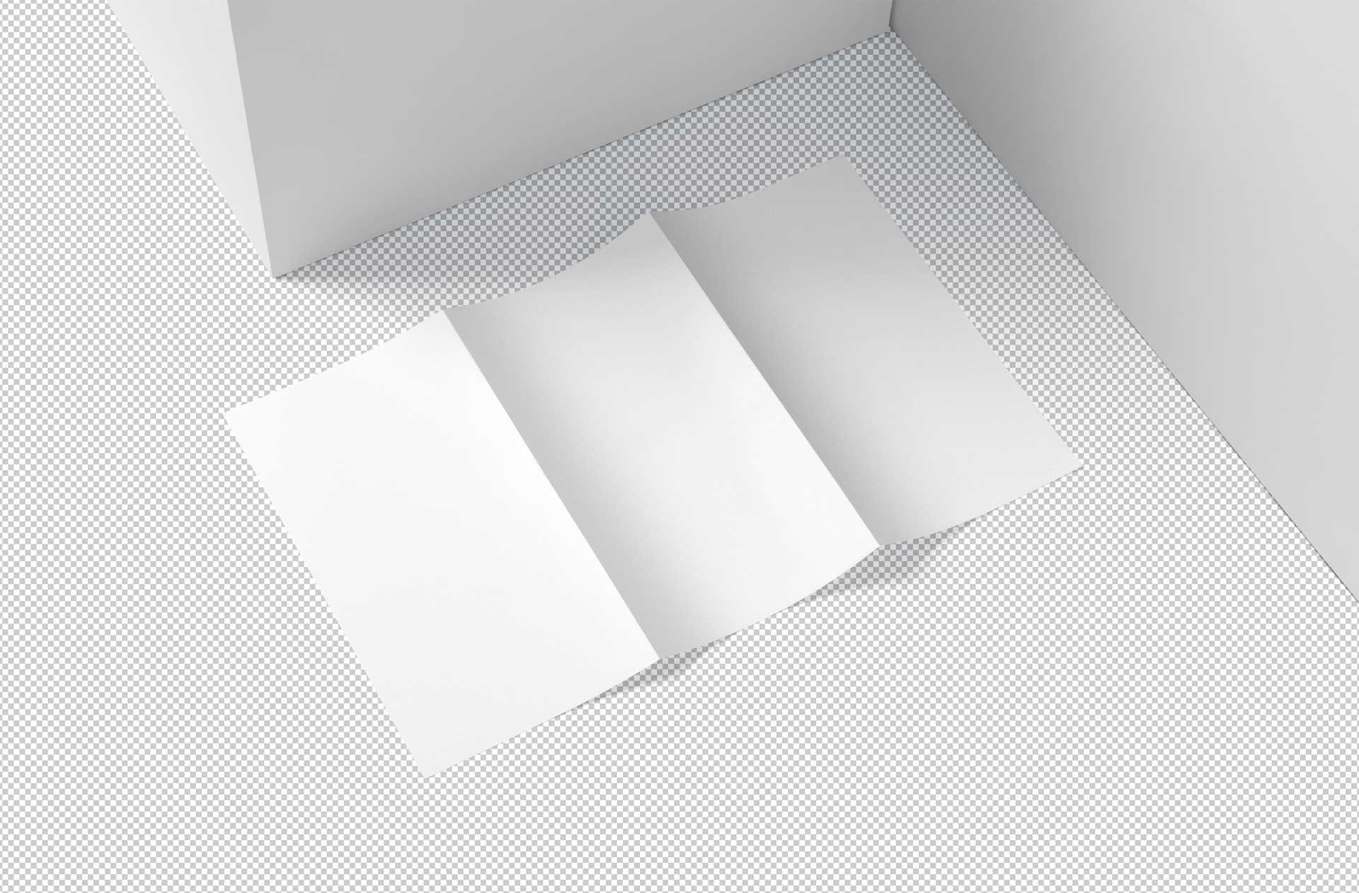 A4 brochure mockup