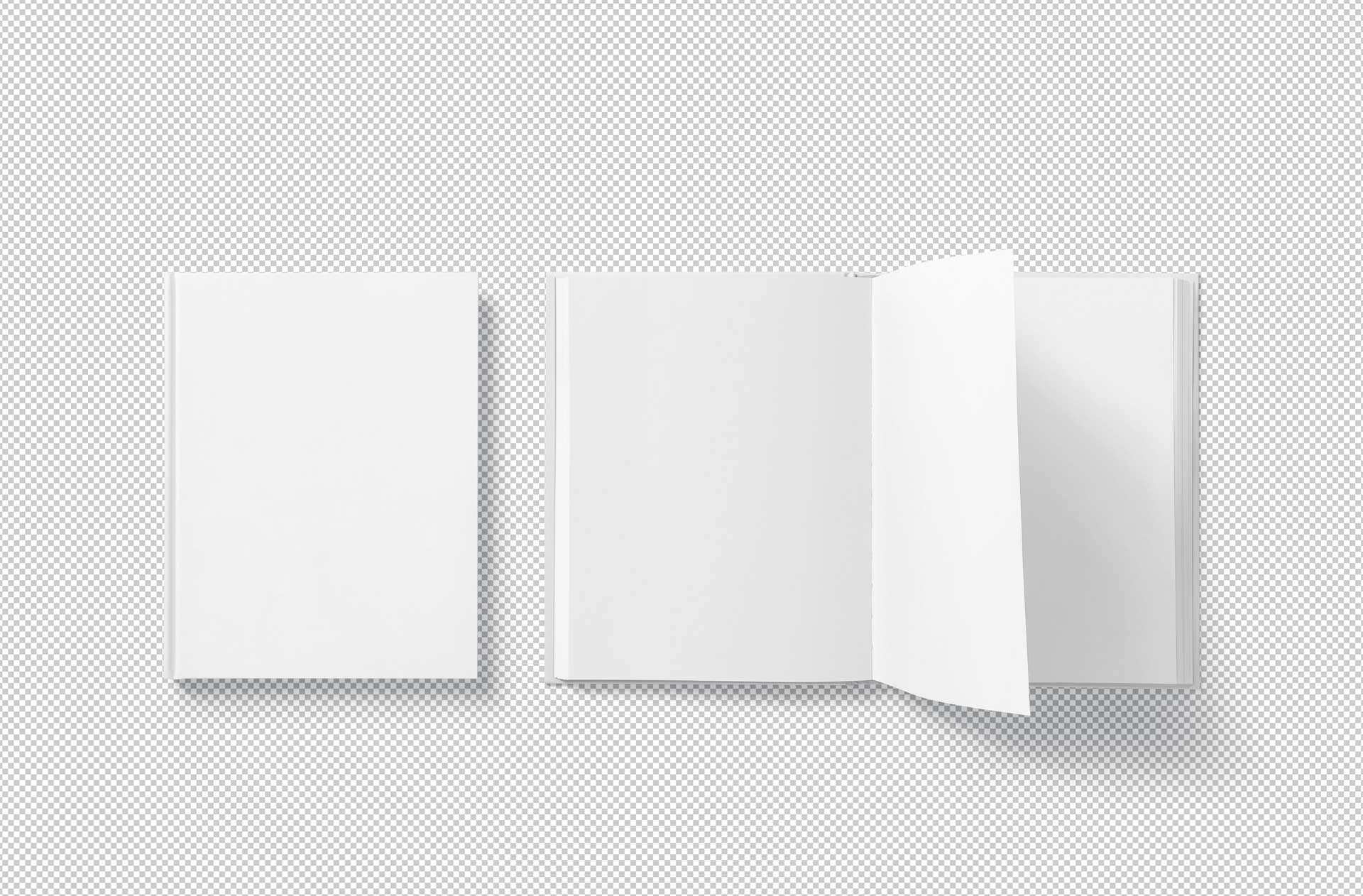 advertising book mockup