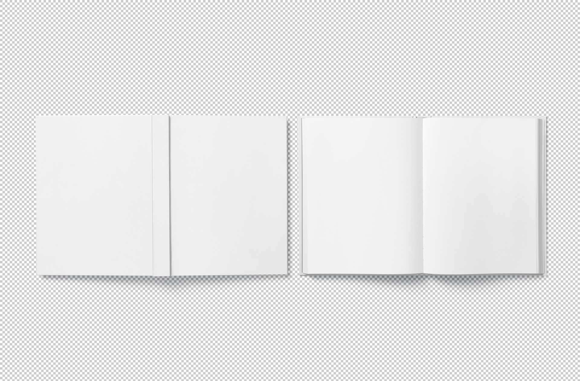 advertising book PSD