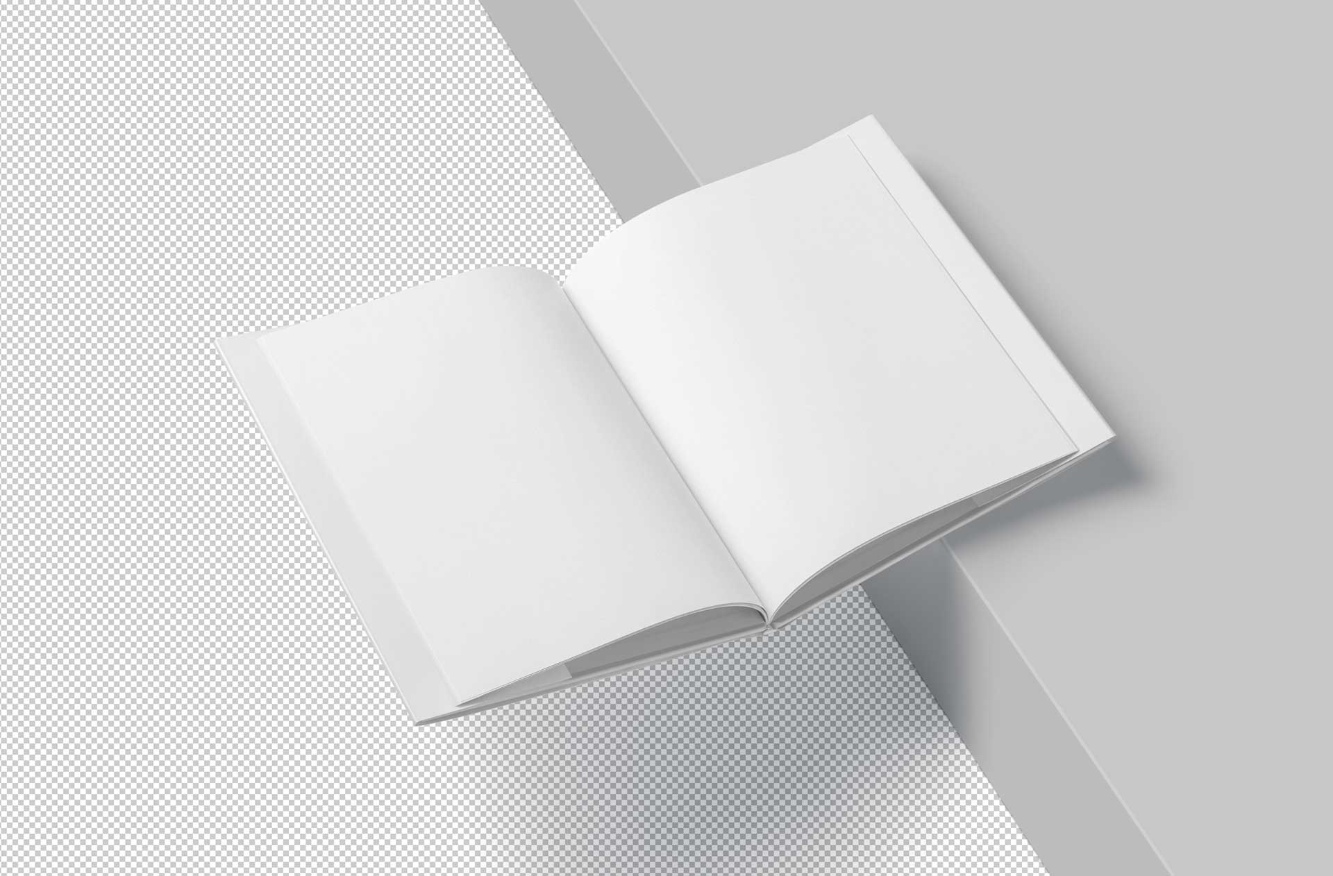 advertising book PSD