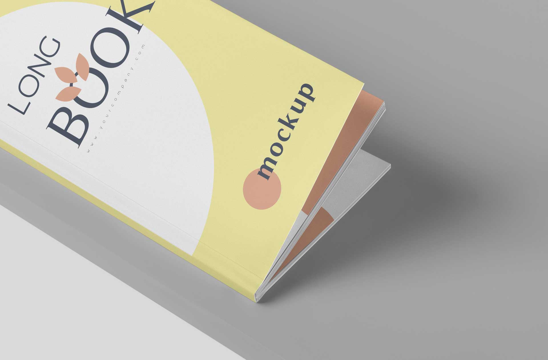 advertising book PSD