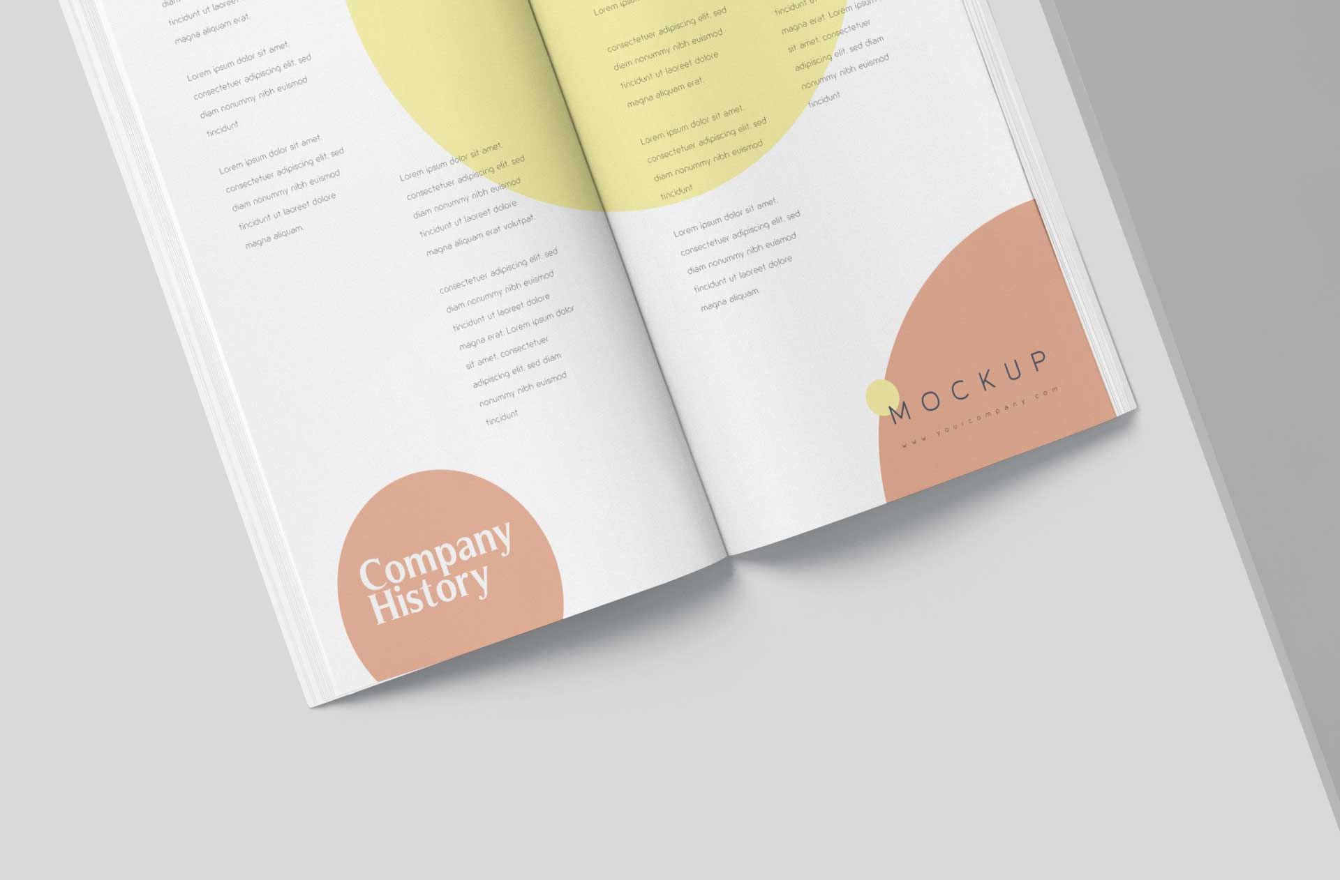 advertising book PSD