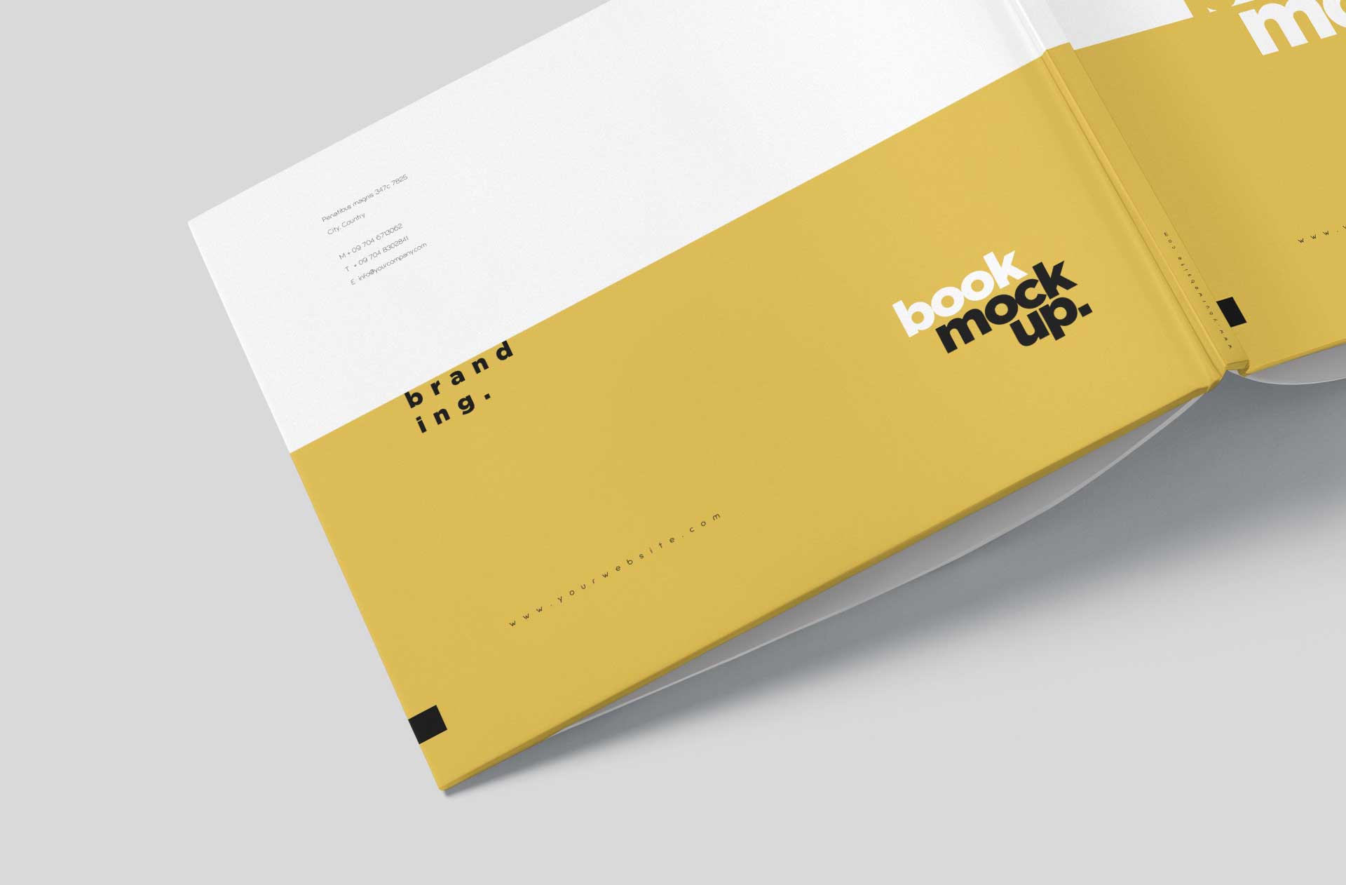advertising book design
