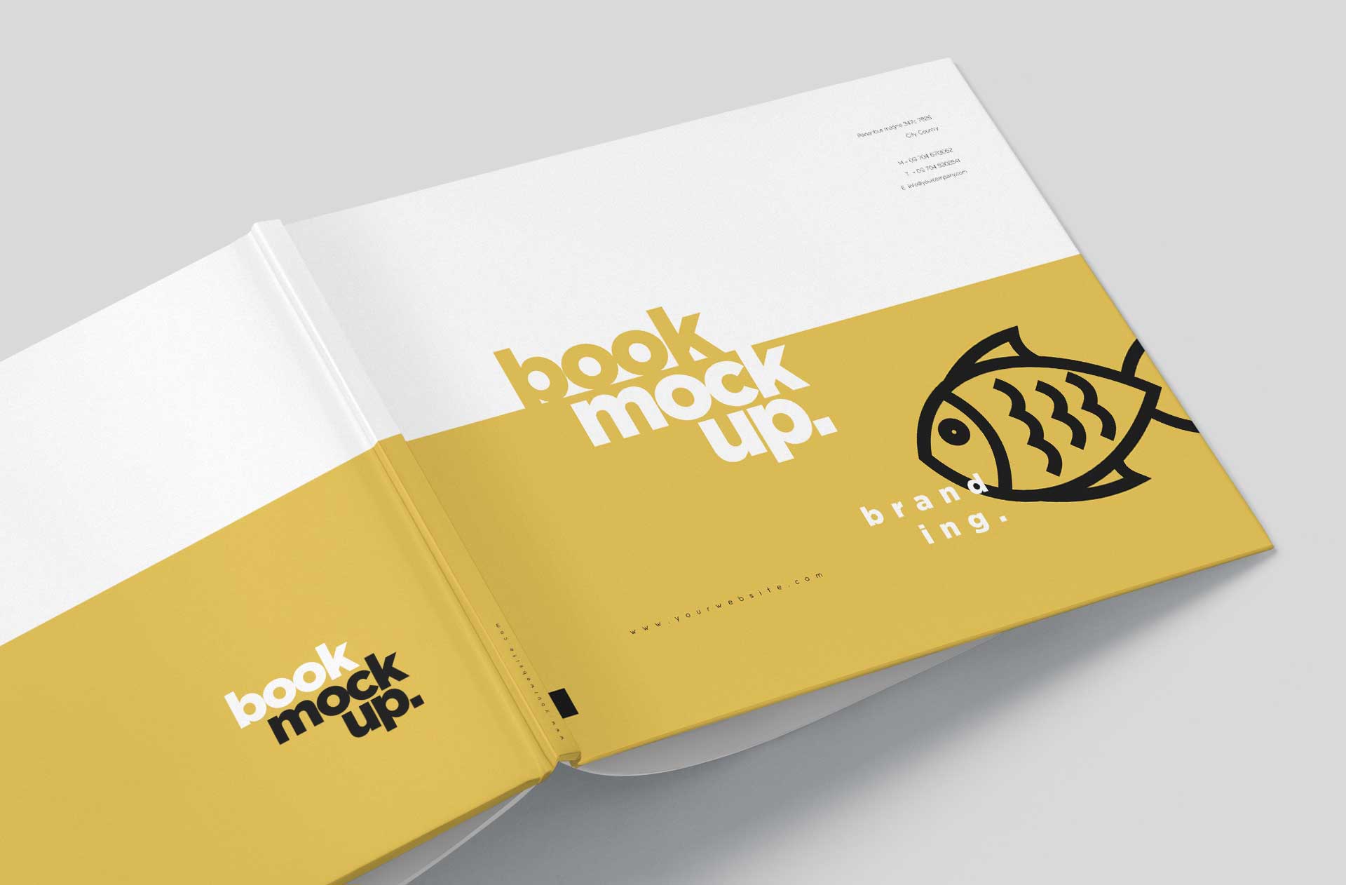 advertising book design