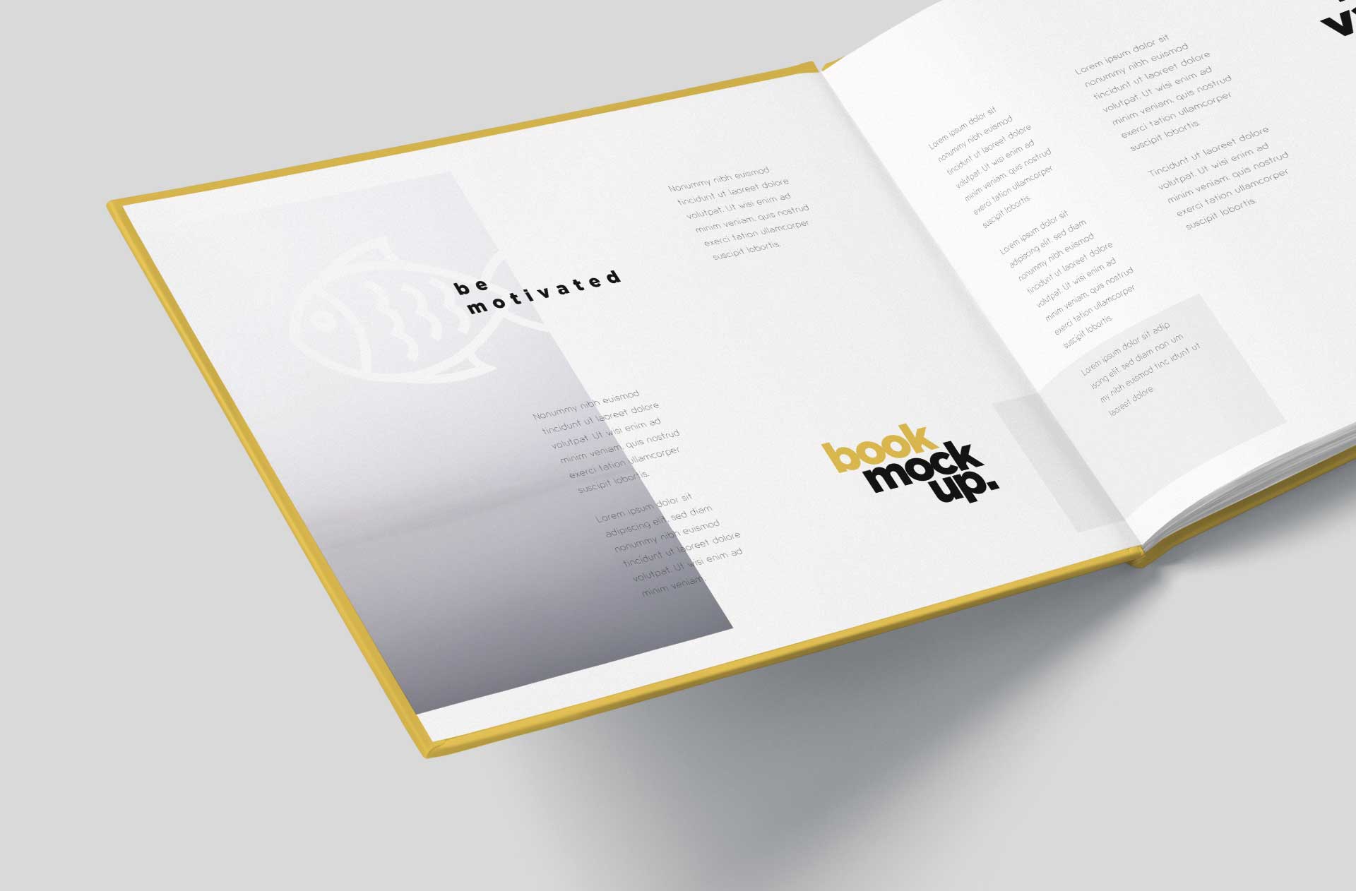 advertising book design
