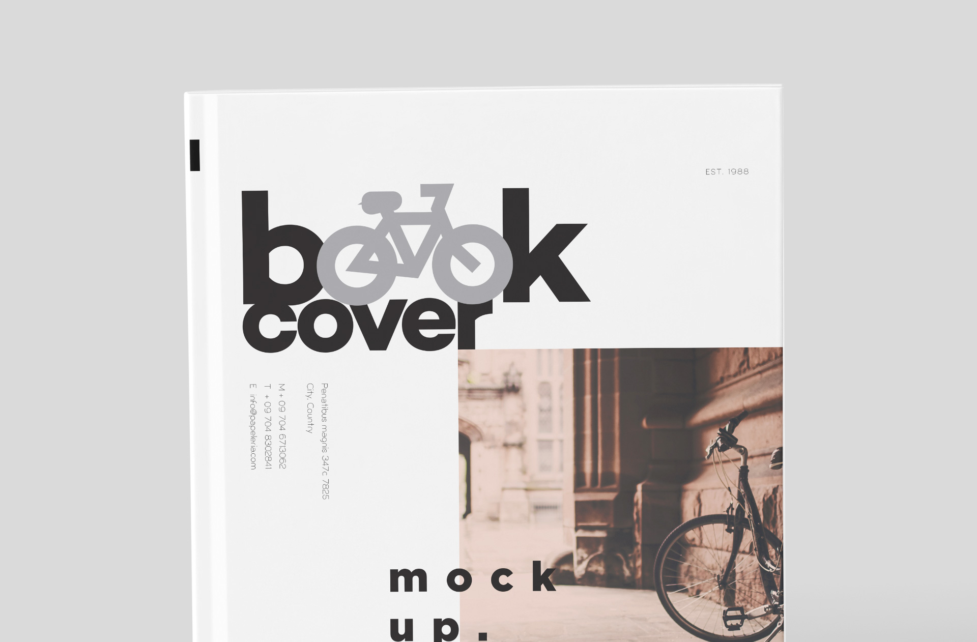 advertising book PSD