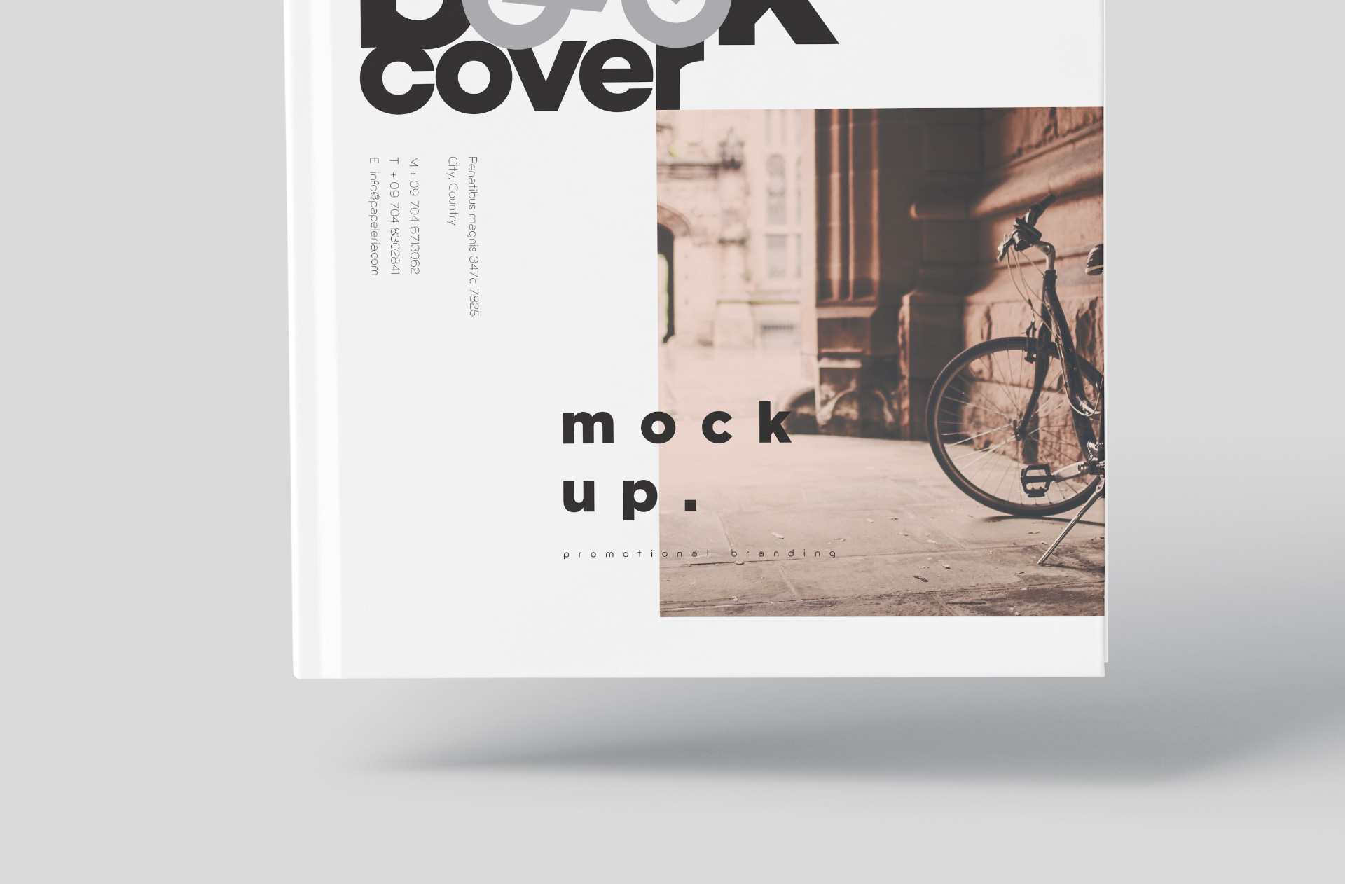 advertising book PSD