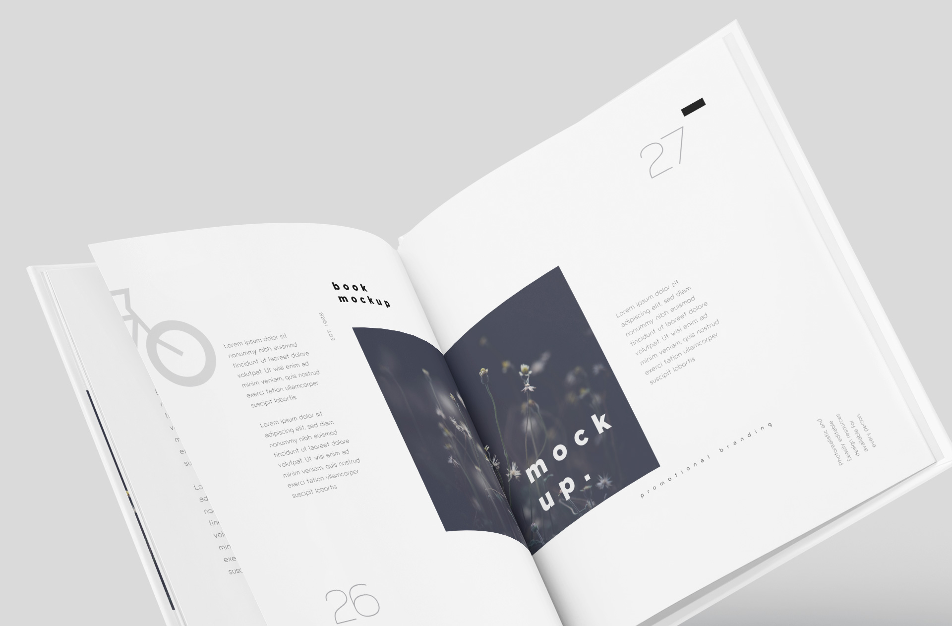 advertising book design