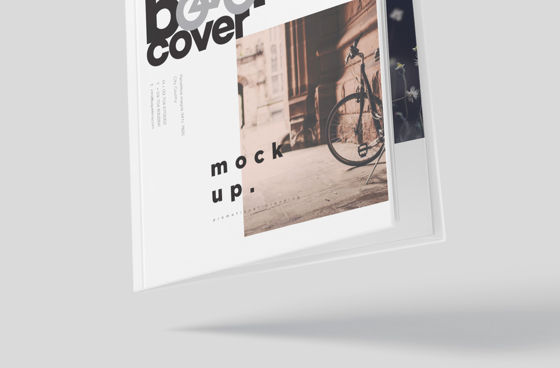 advertising book layout