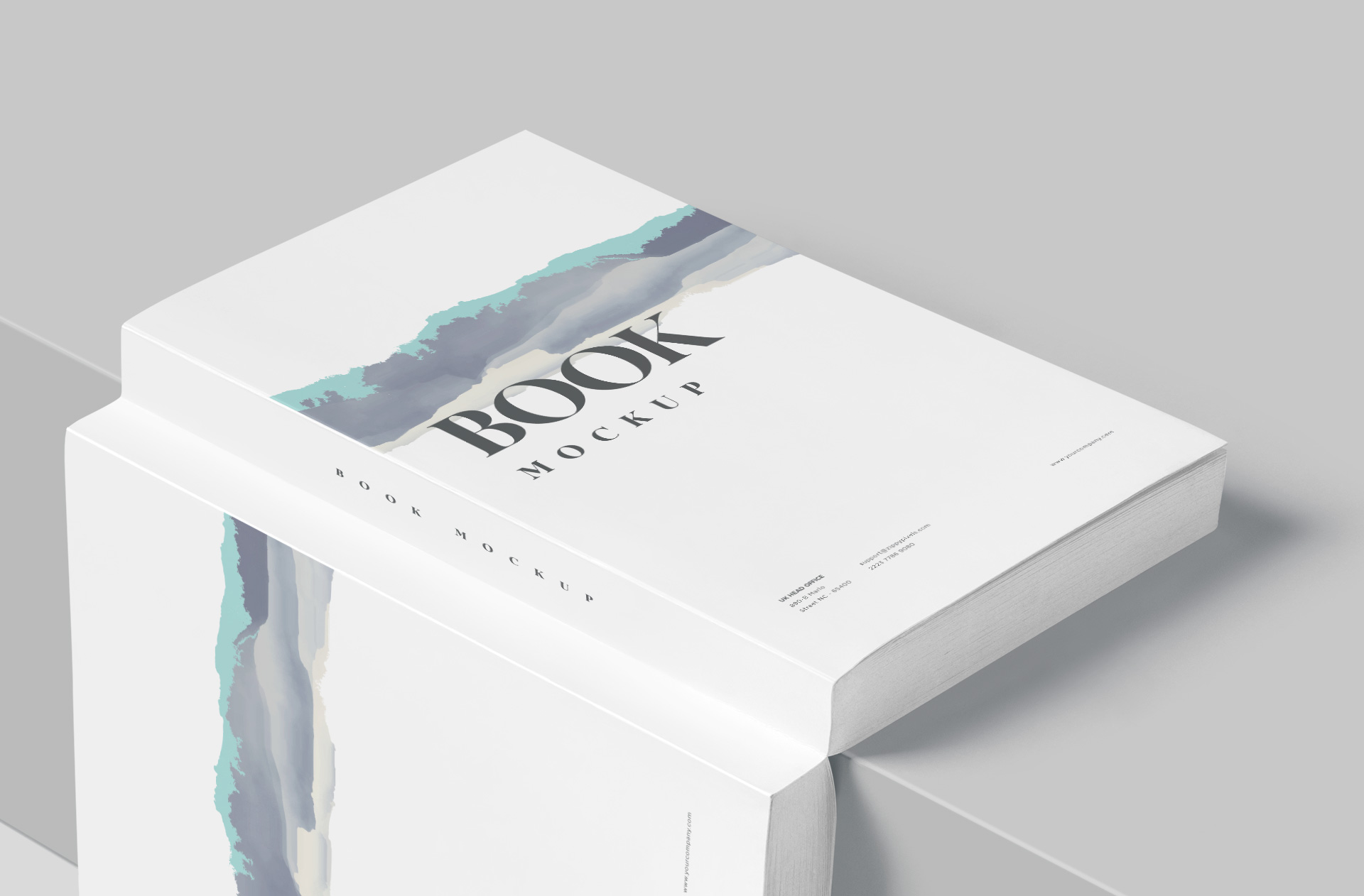 advertising book design