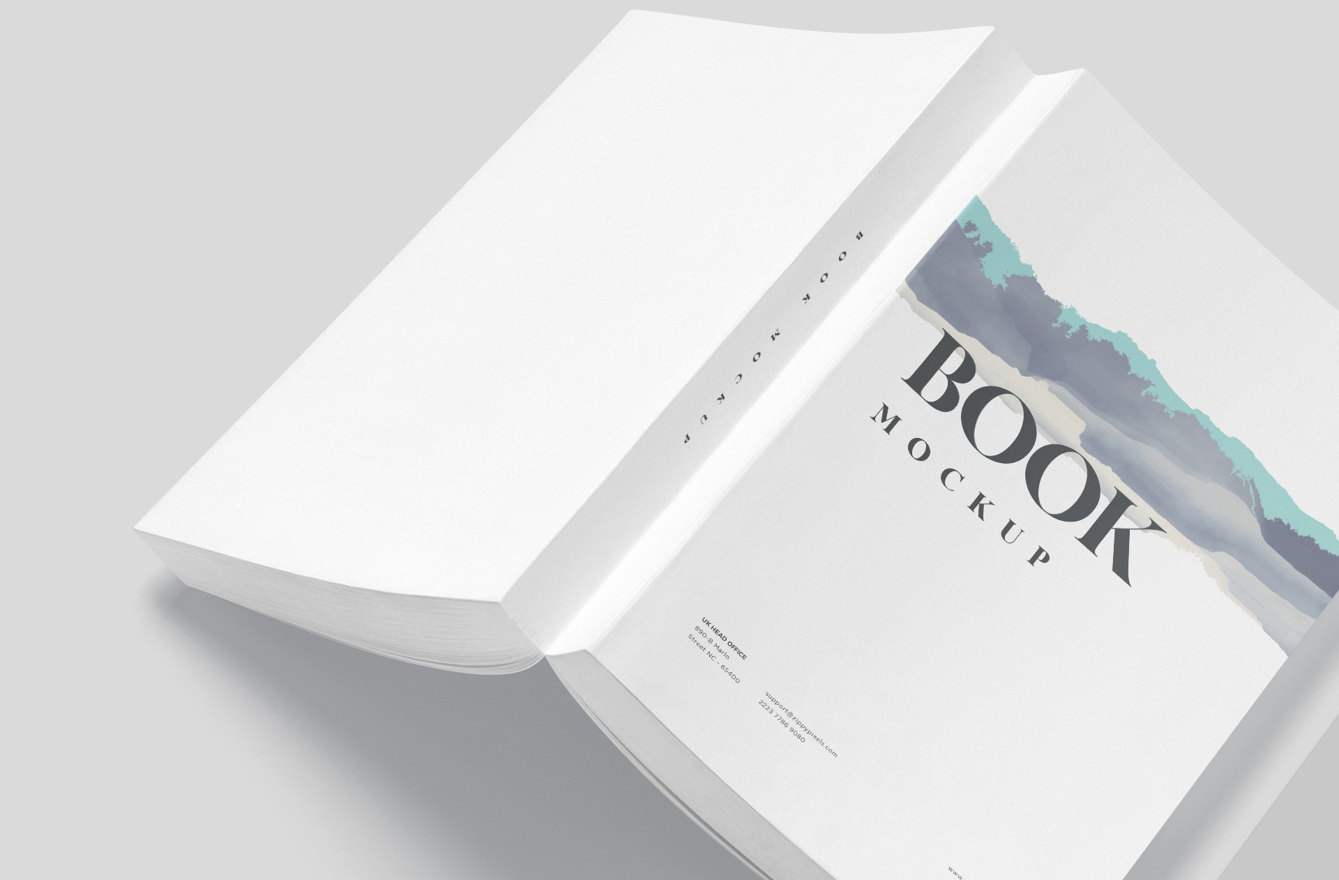 advertising book layout