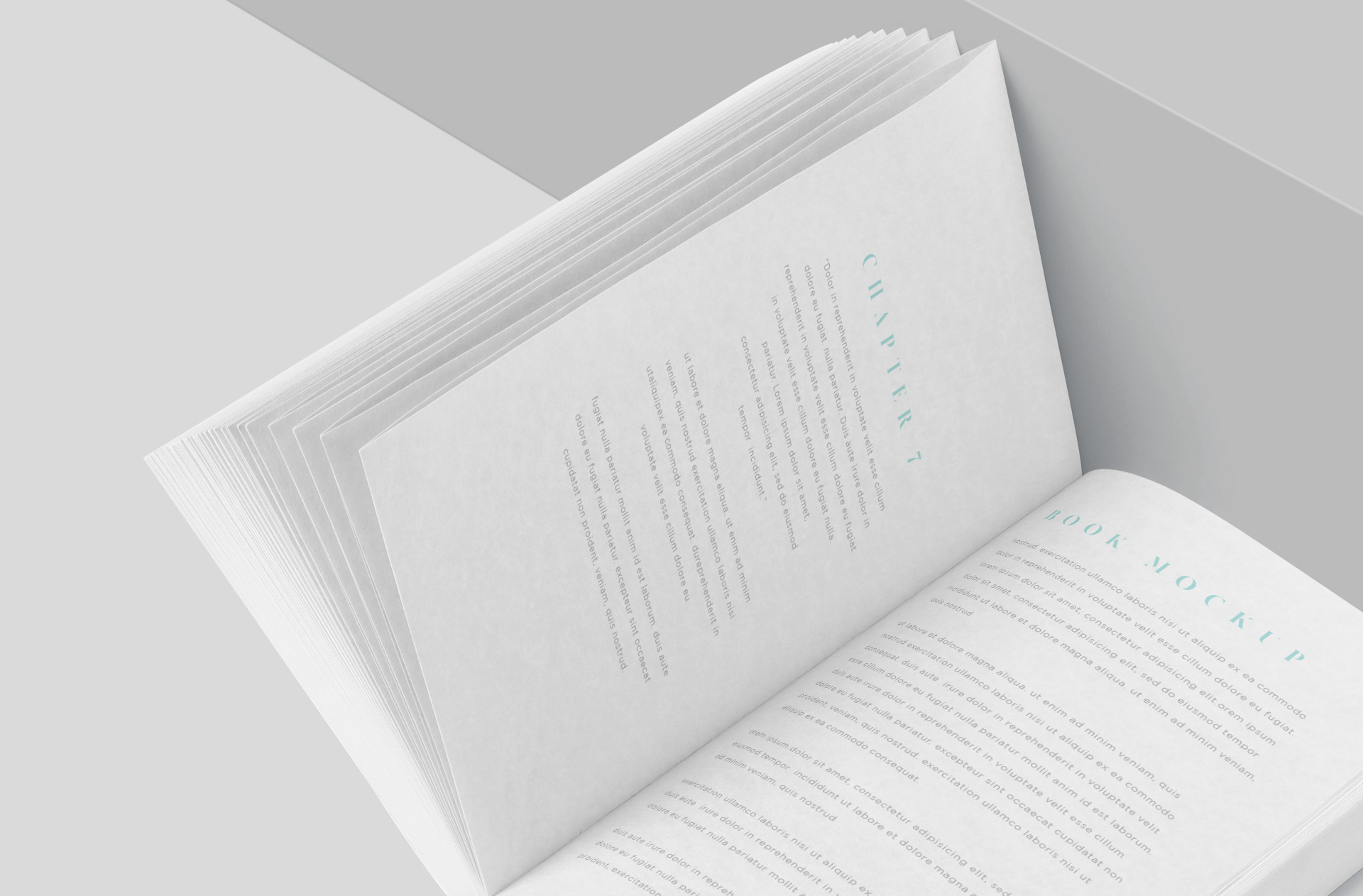advertising book layout