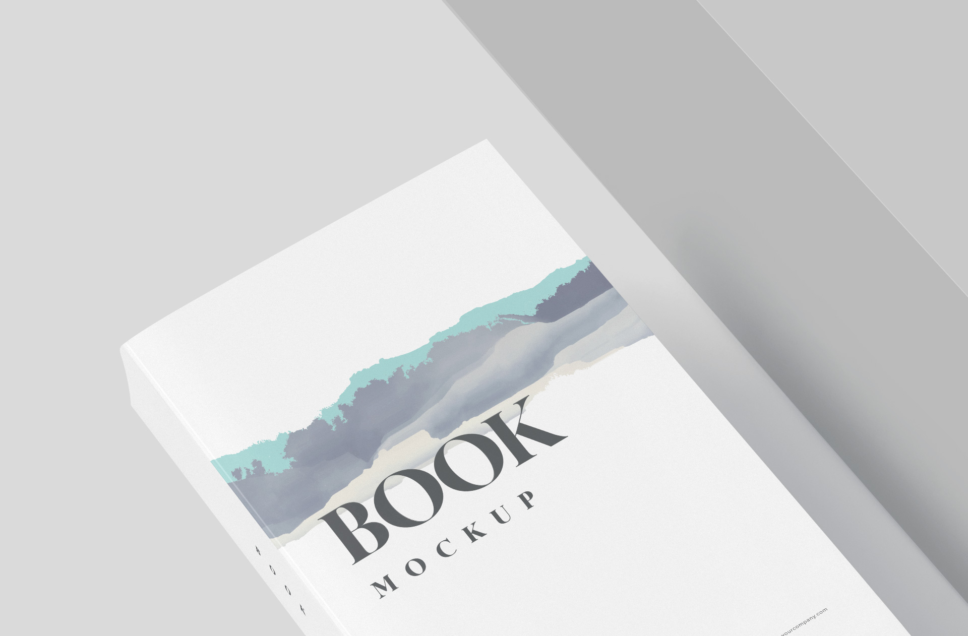 advertising book mockup