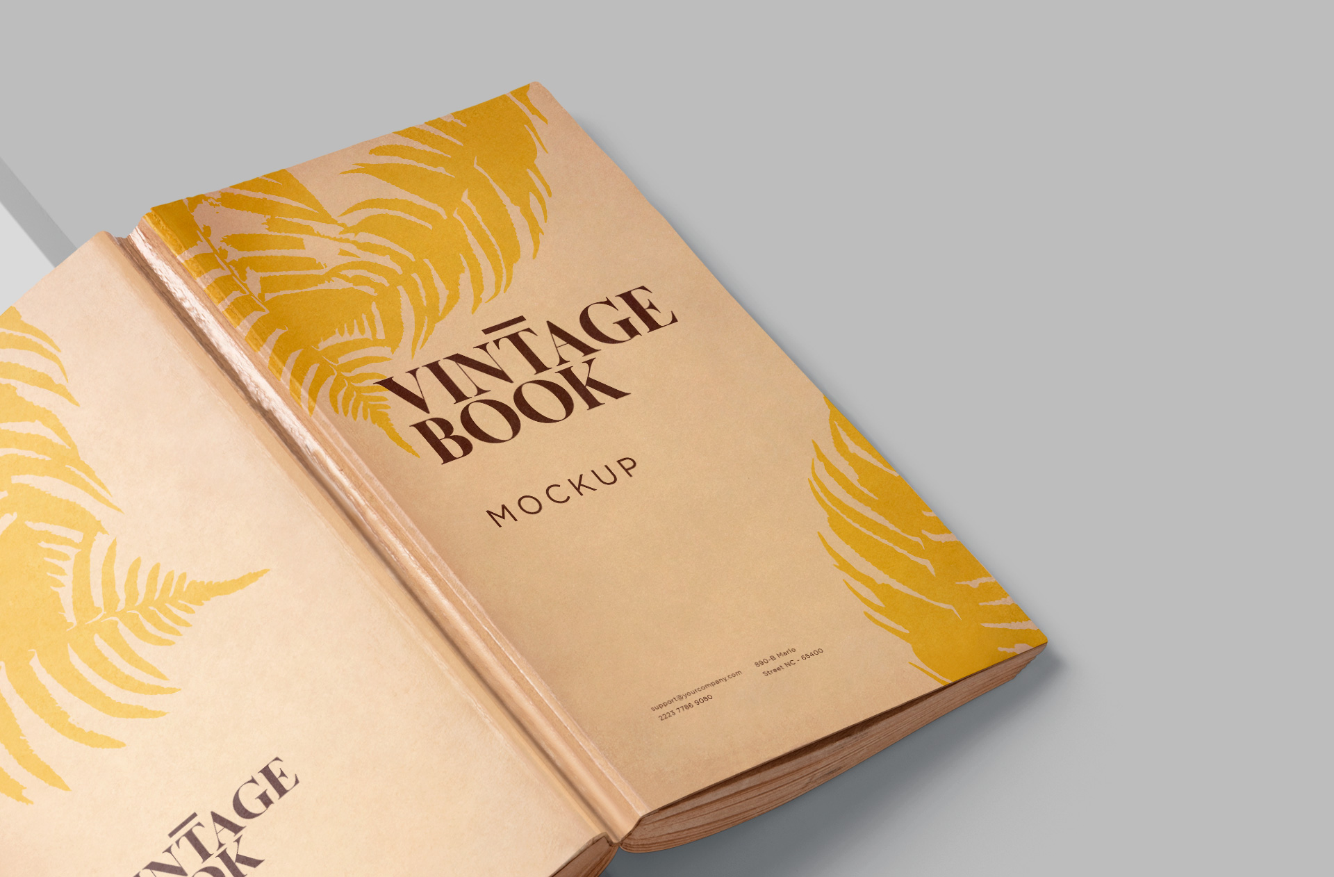 advertising book layout
