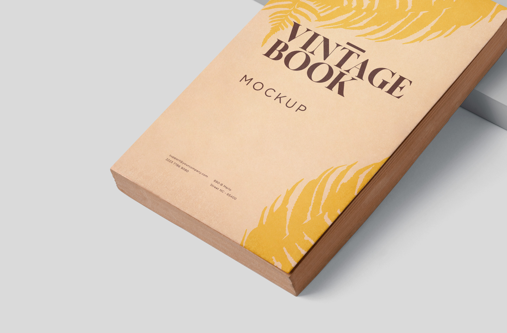 advertising book PSD