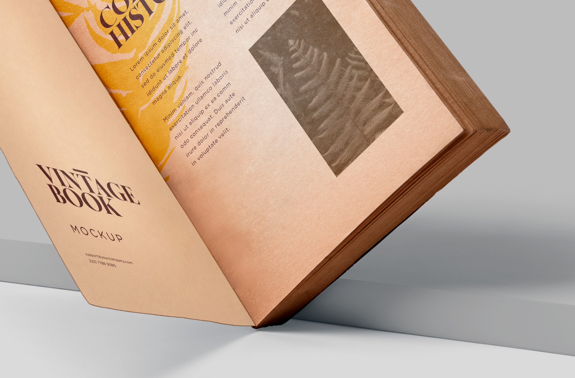 advertising book design