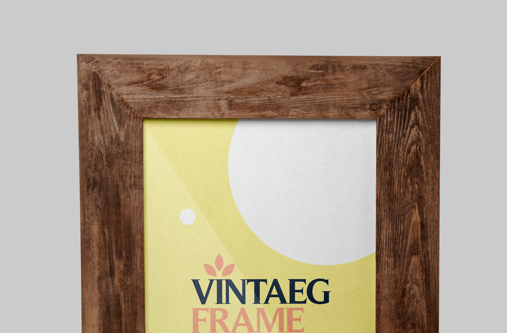 advertising frame template