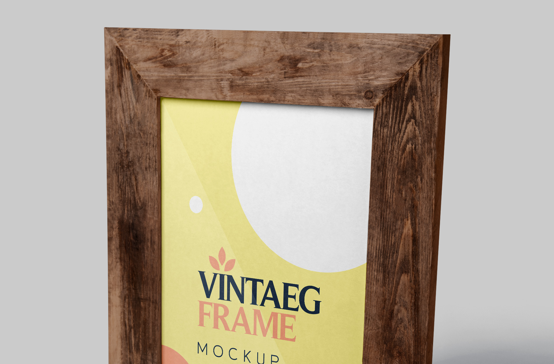 advertising frame mockup