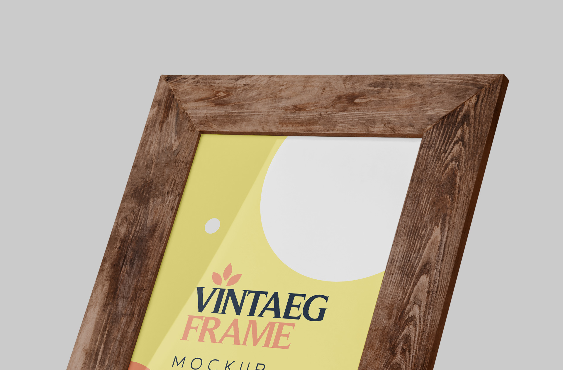 advertising frame mockup