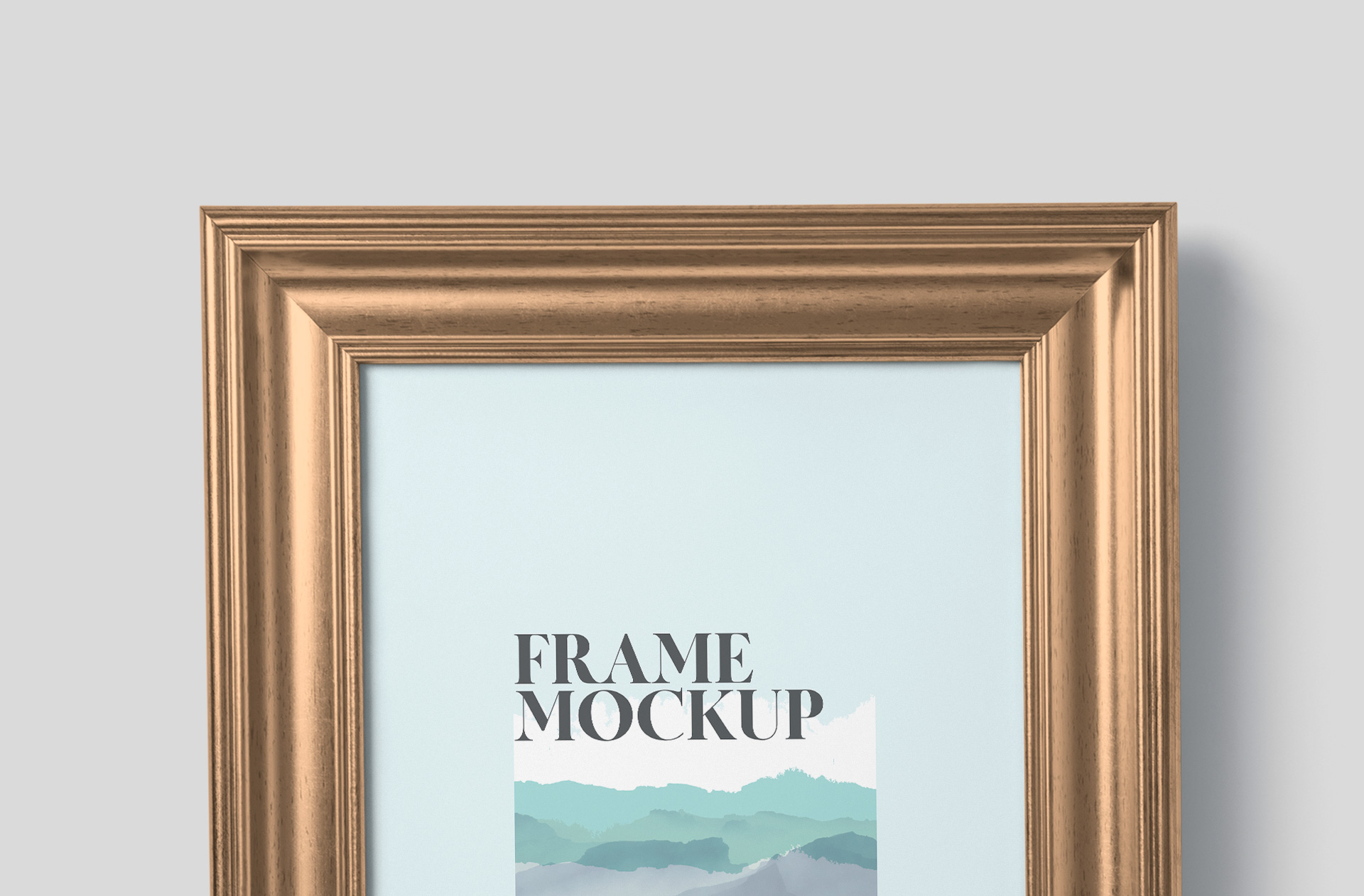 advertising frame design