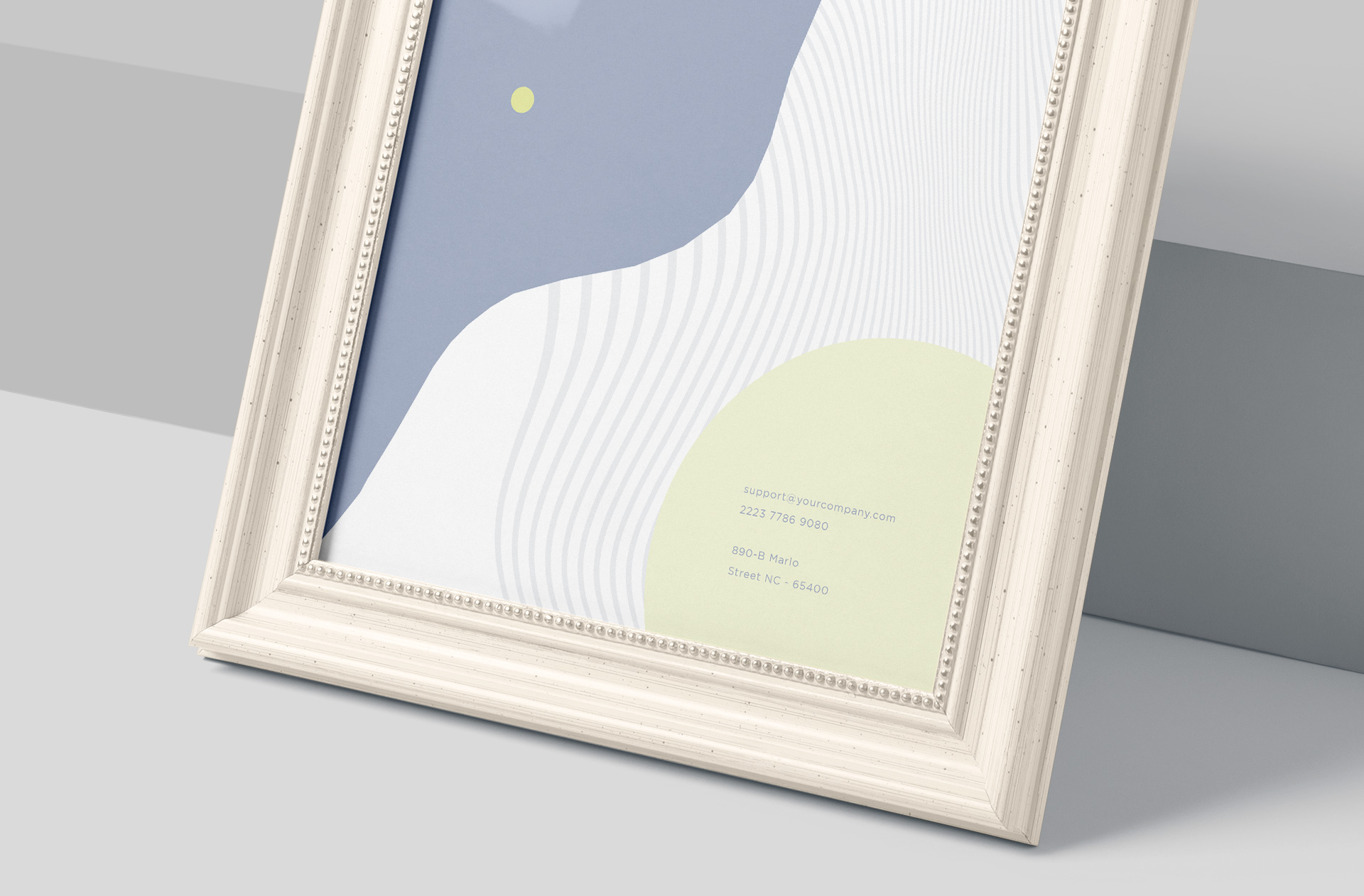 advertising frame design