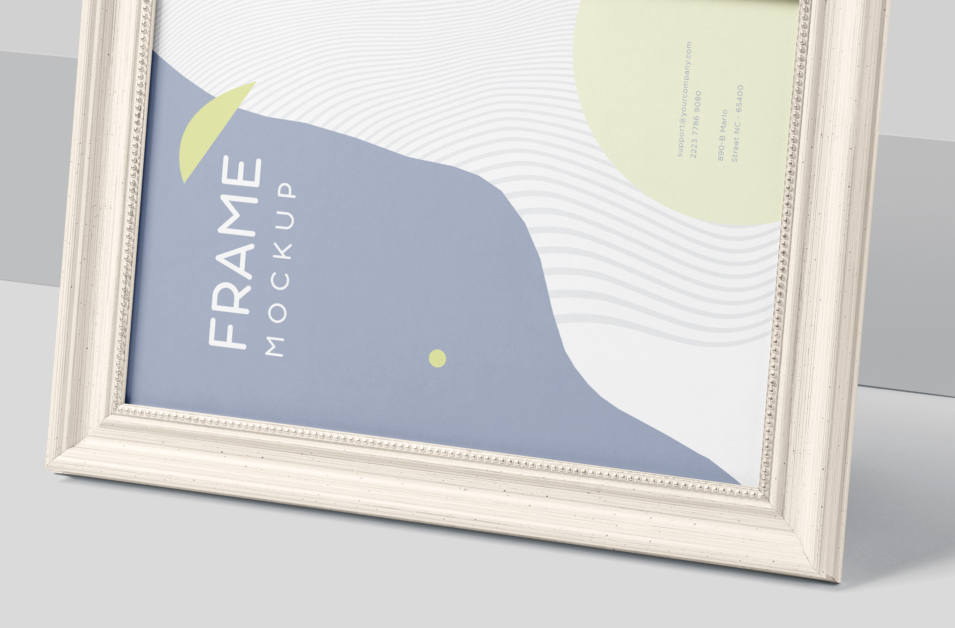 advertising frame mockup