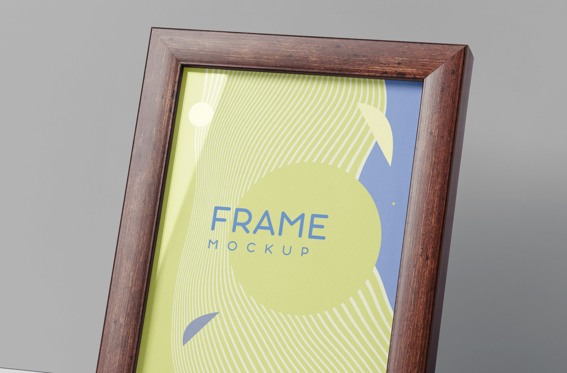 branding frame mockup
