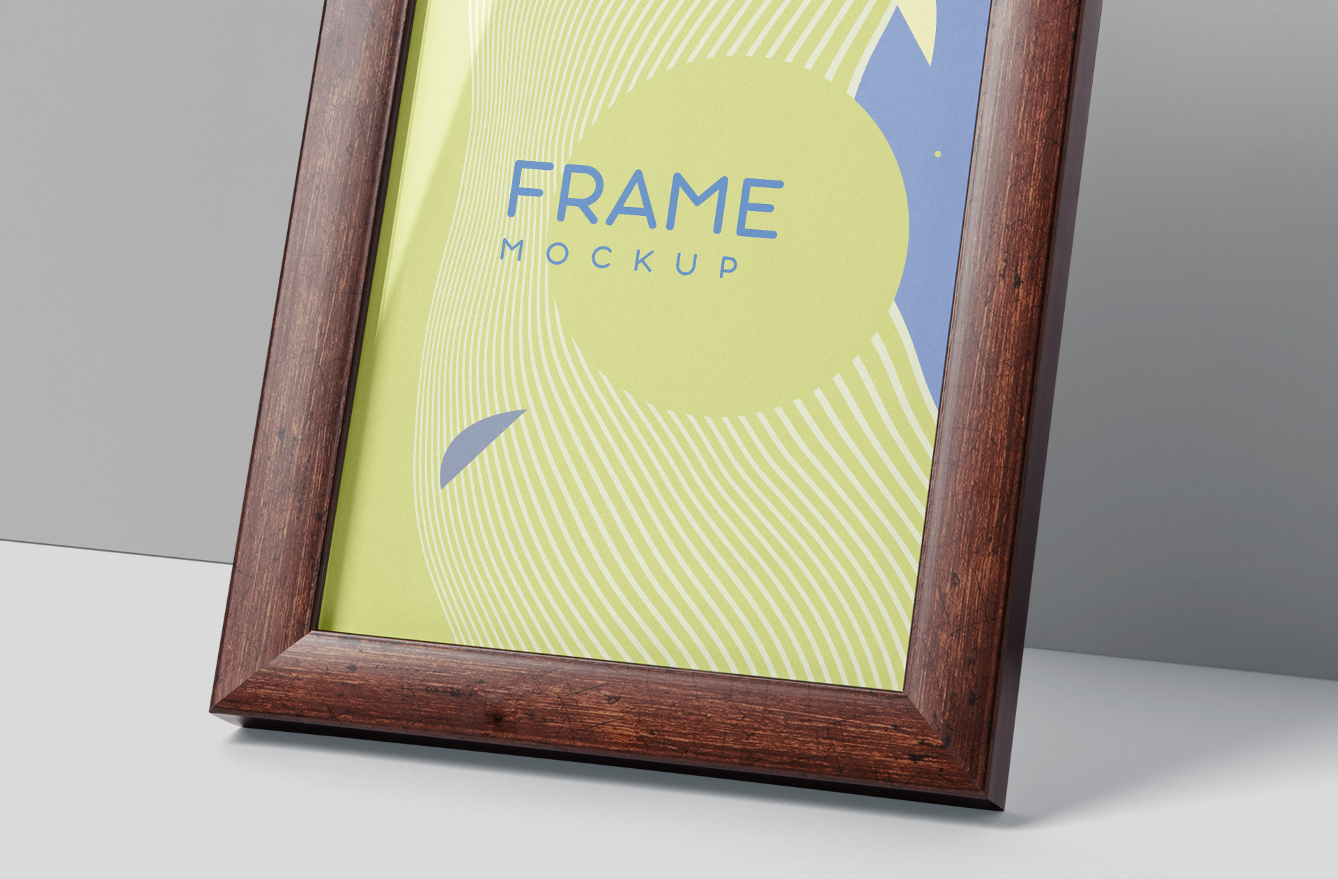 branding frame mockup