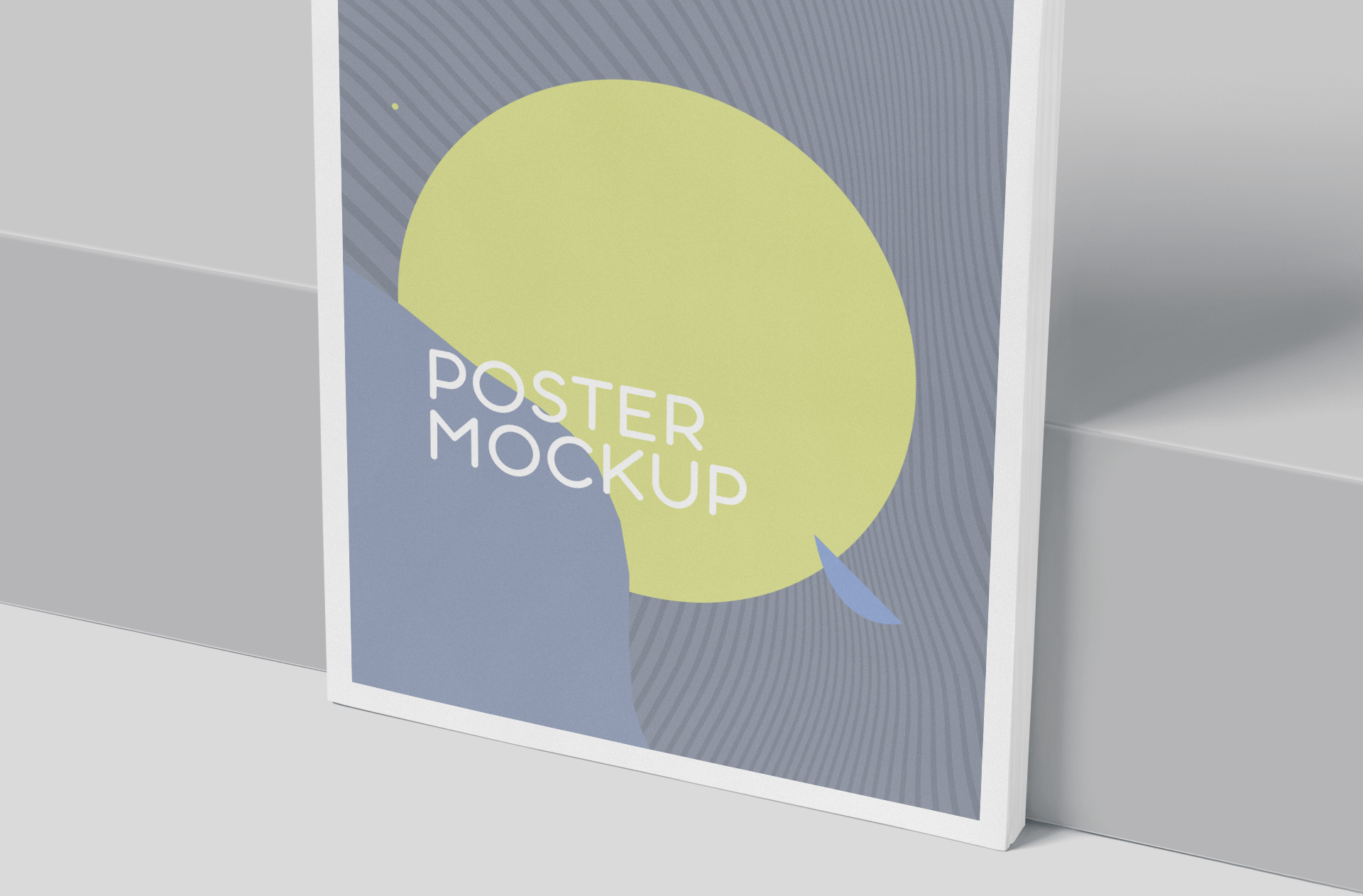 advertising print mock-up