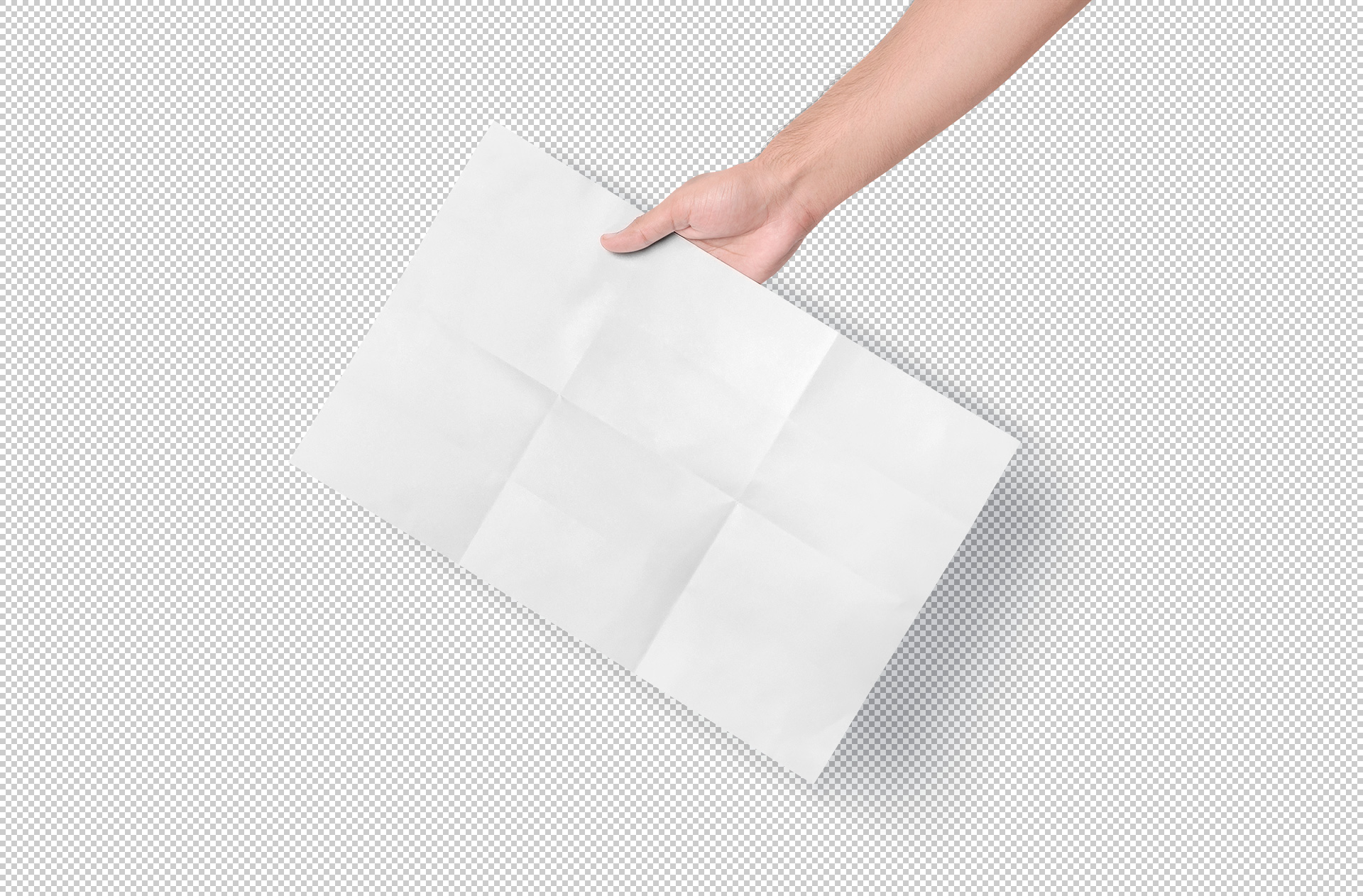 advertising print mock-up