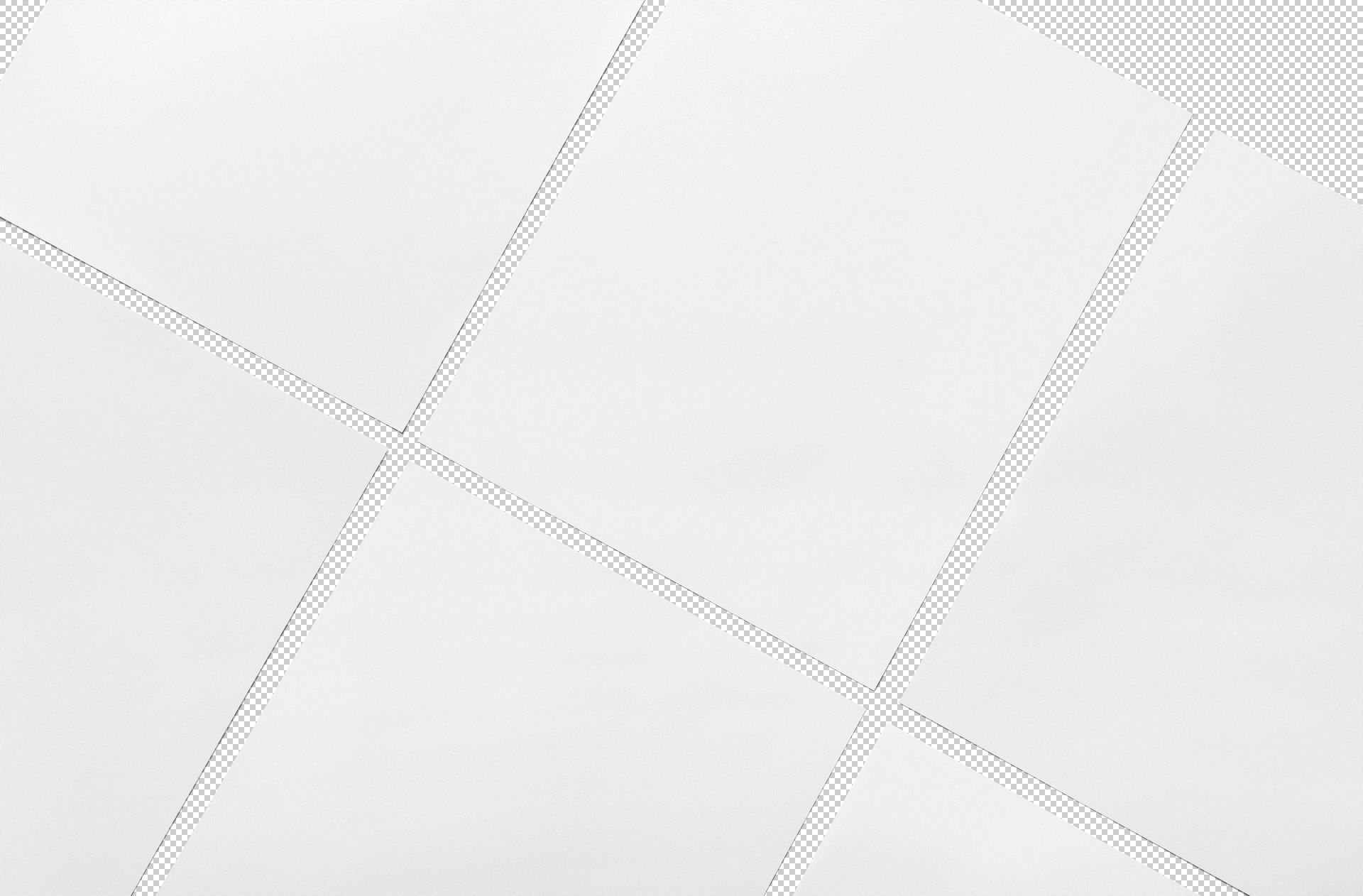 advertising print mock-up