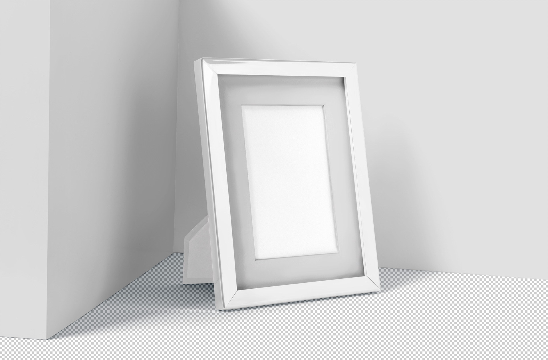 framed photography mock-up