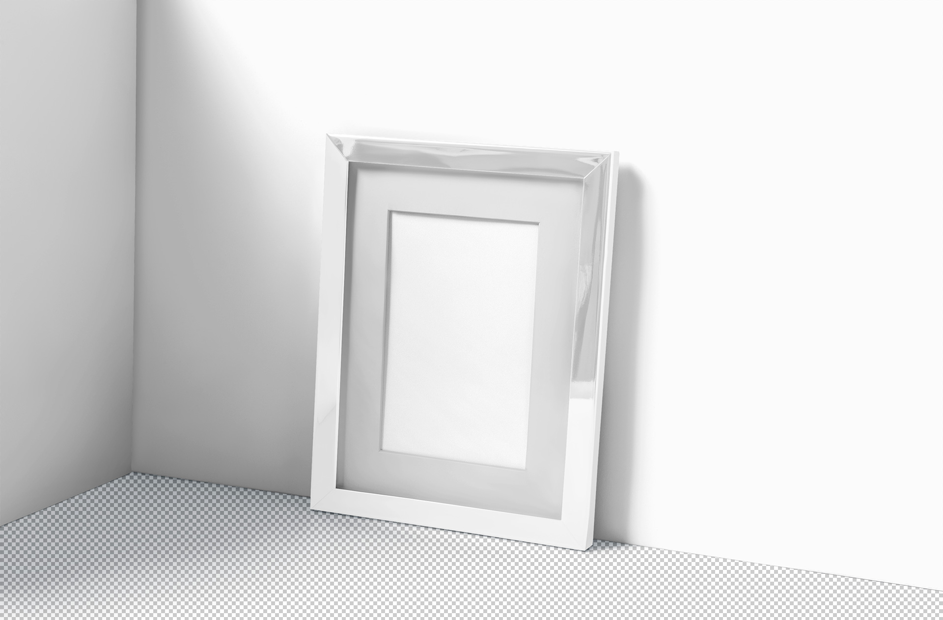 framed photography mock-up