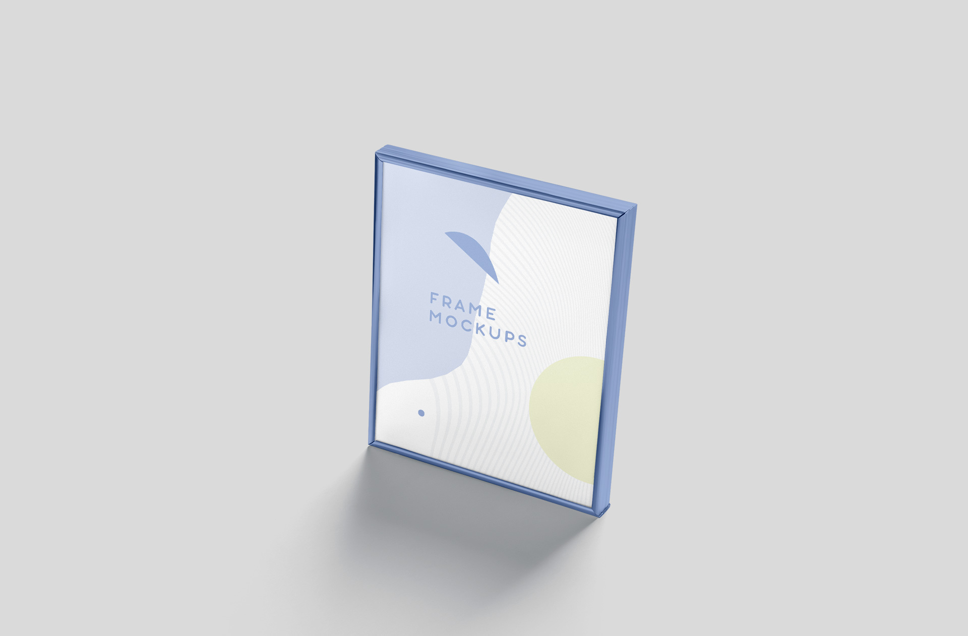 Framed Print Mockup Stylish Interior Decor Display
