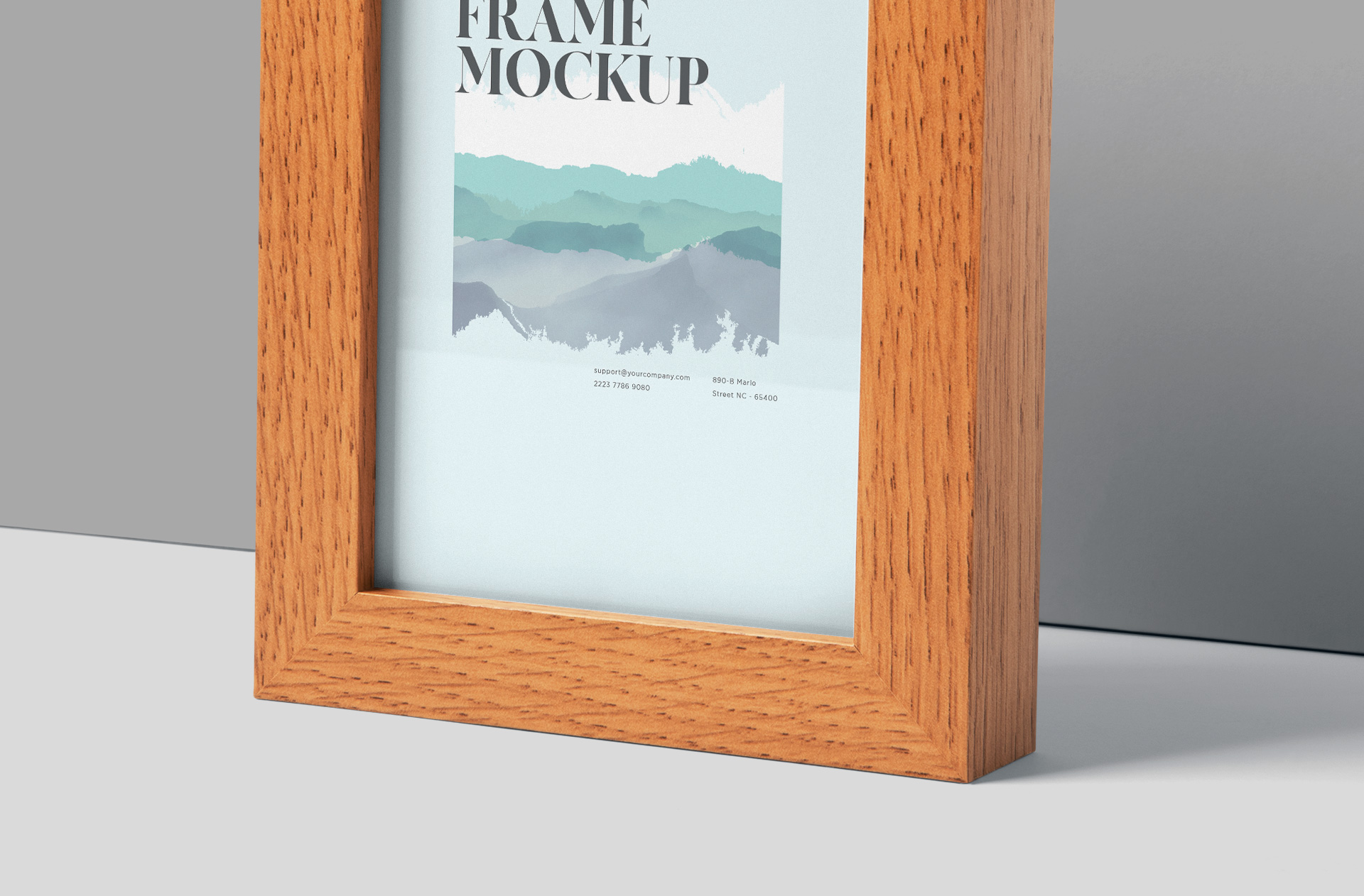 branding artwork display
