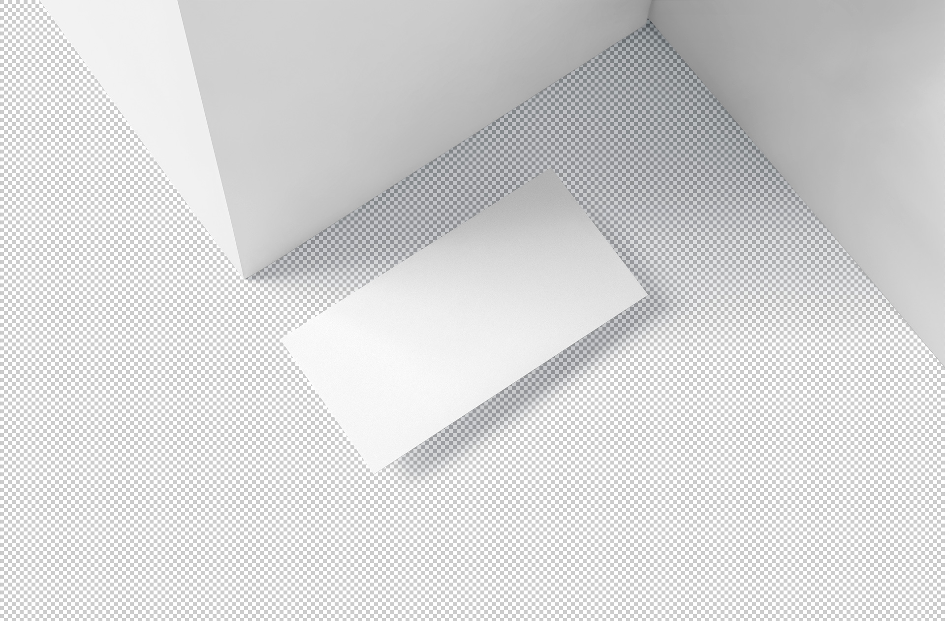 corporate business card mockup