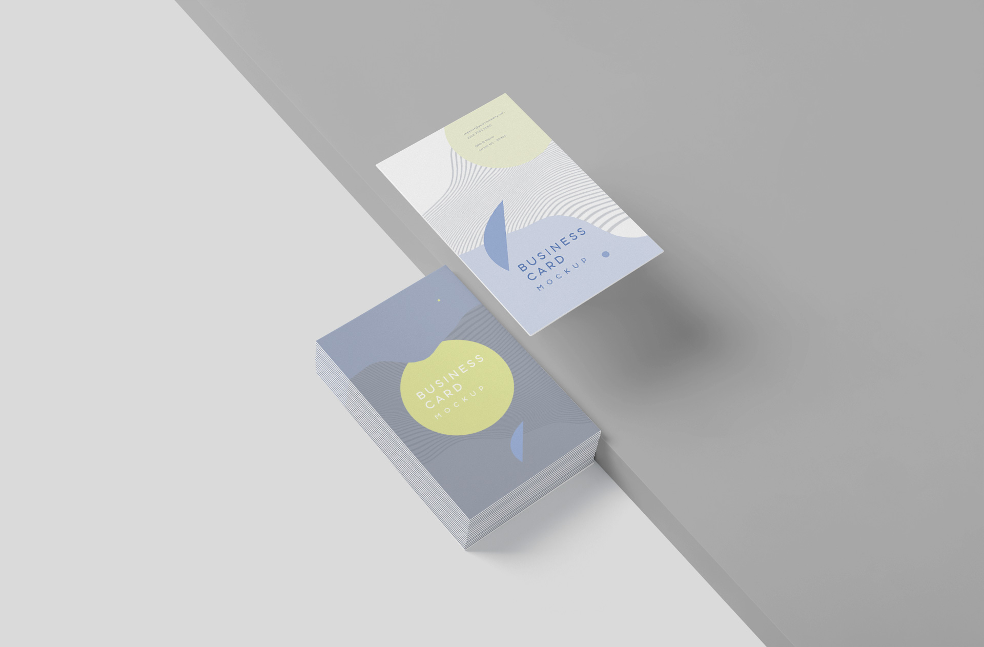 Professional Business Card Mockup Corporate Branding