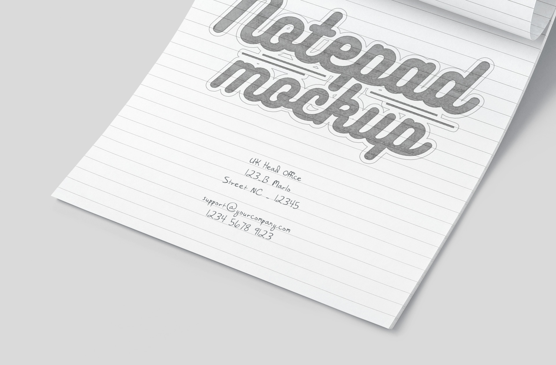 A5 writing pad