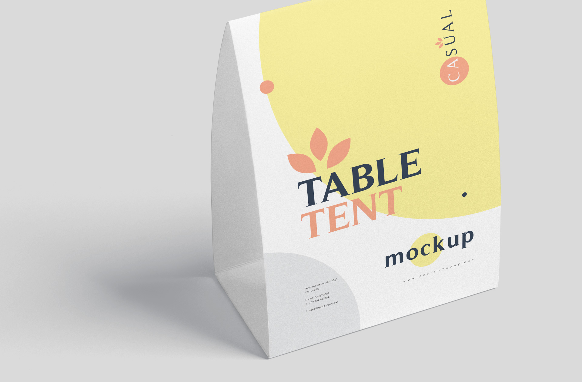 creative advertising mockup