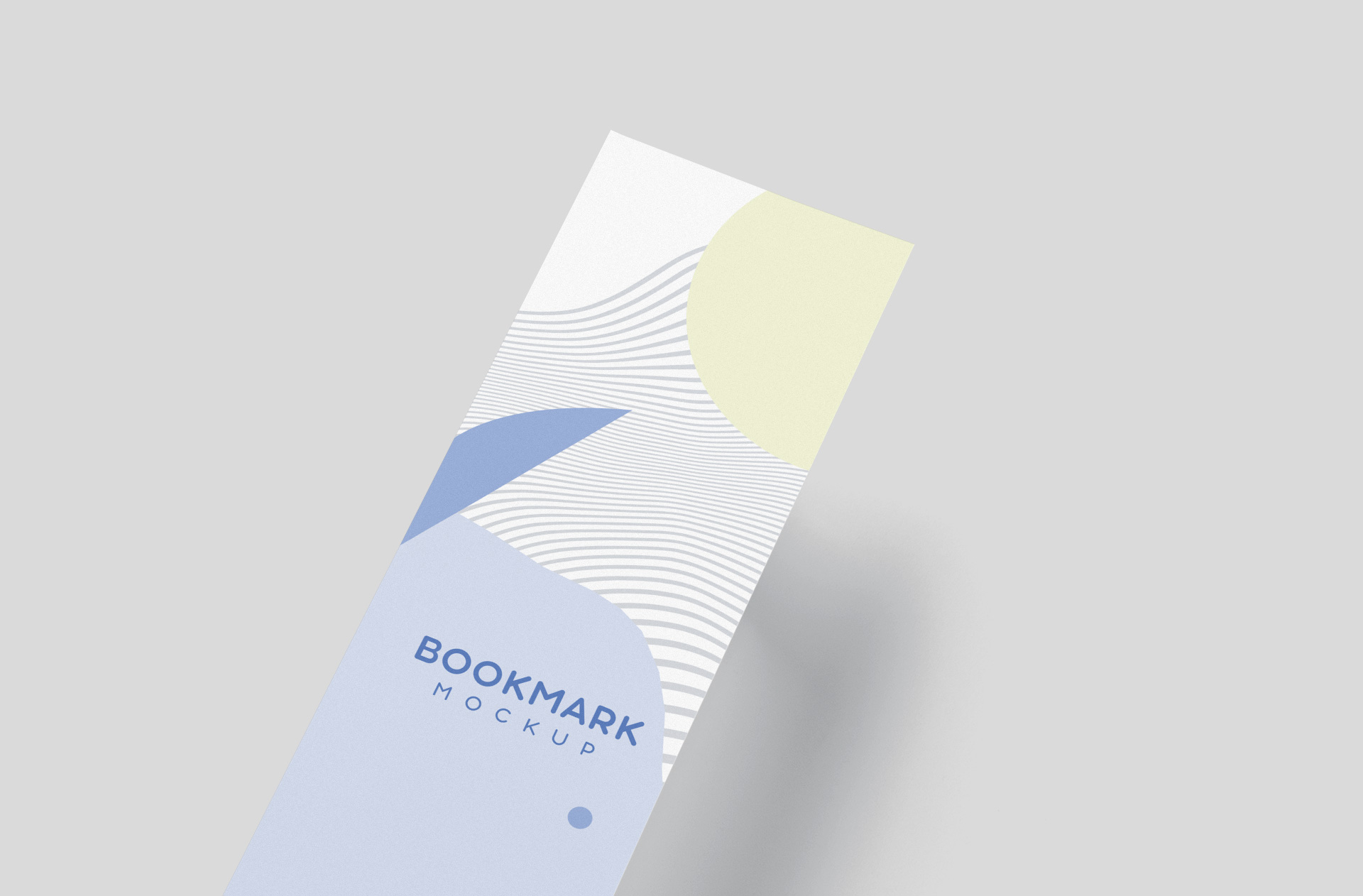 advertising bookmark PSD