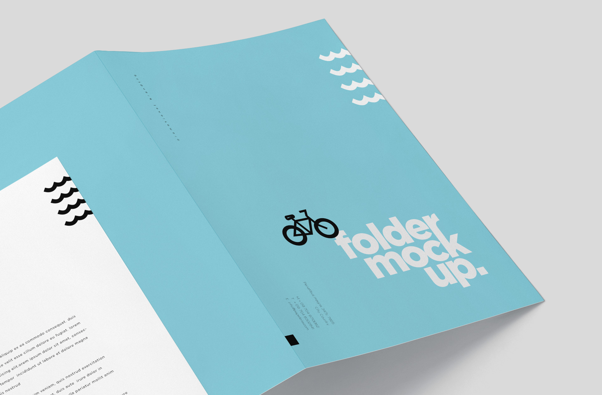 A4 letterhead mockup