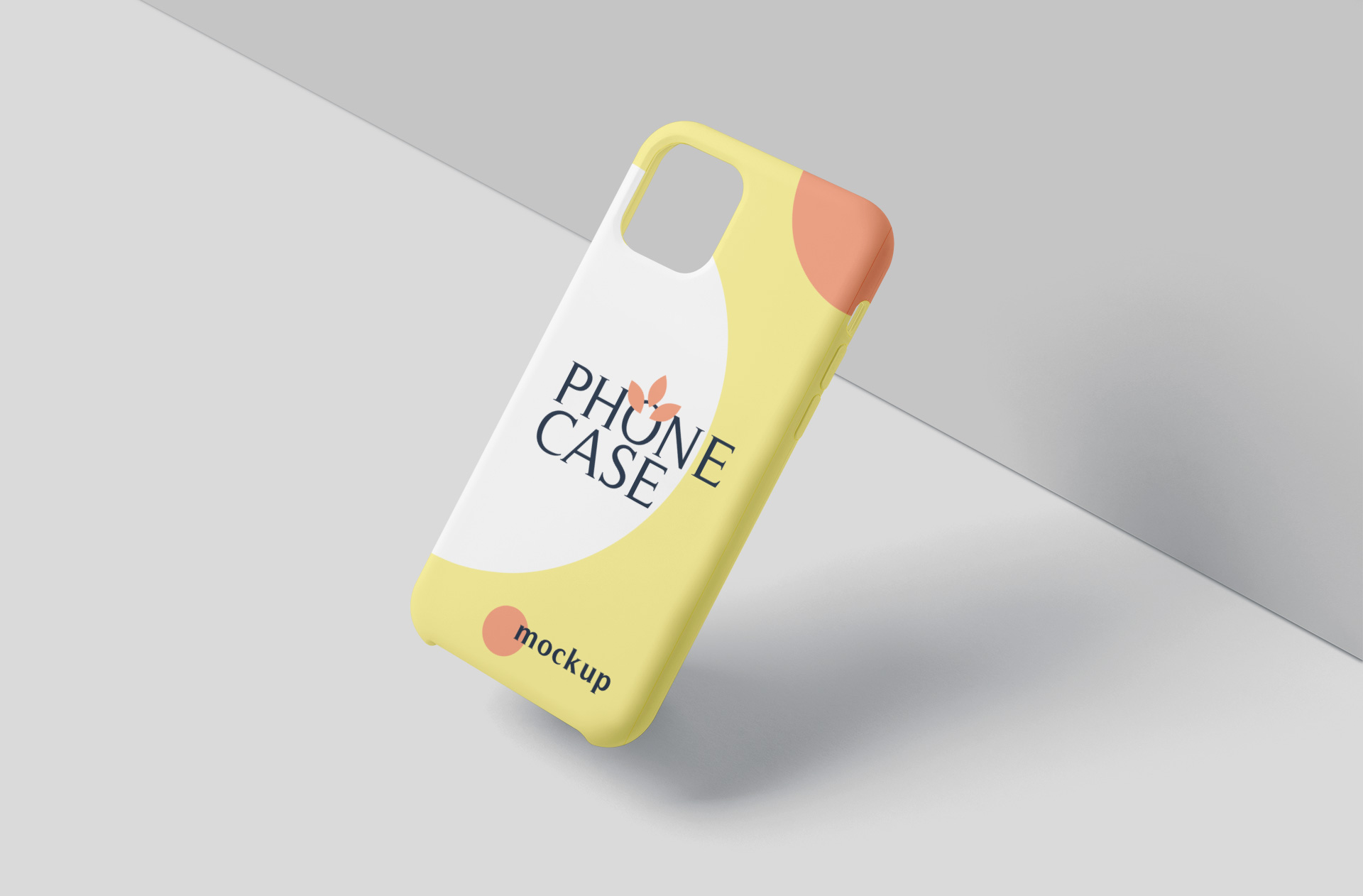 Modern Phone Case Mockup Stylish Custom Cover