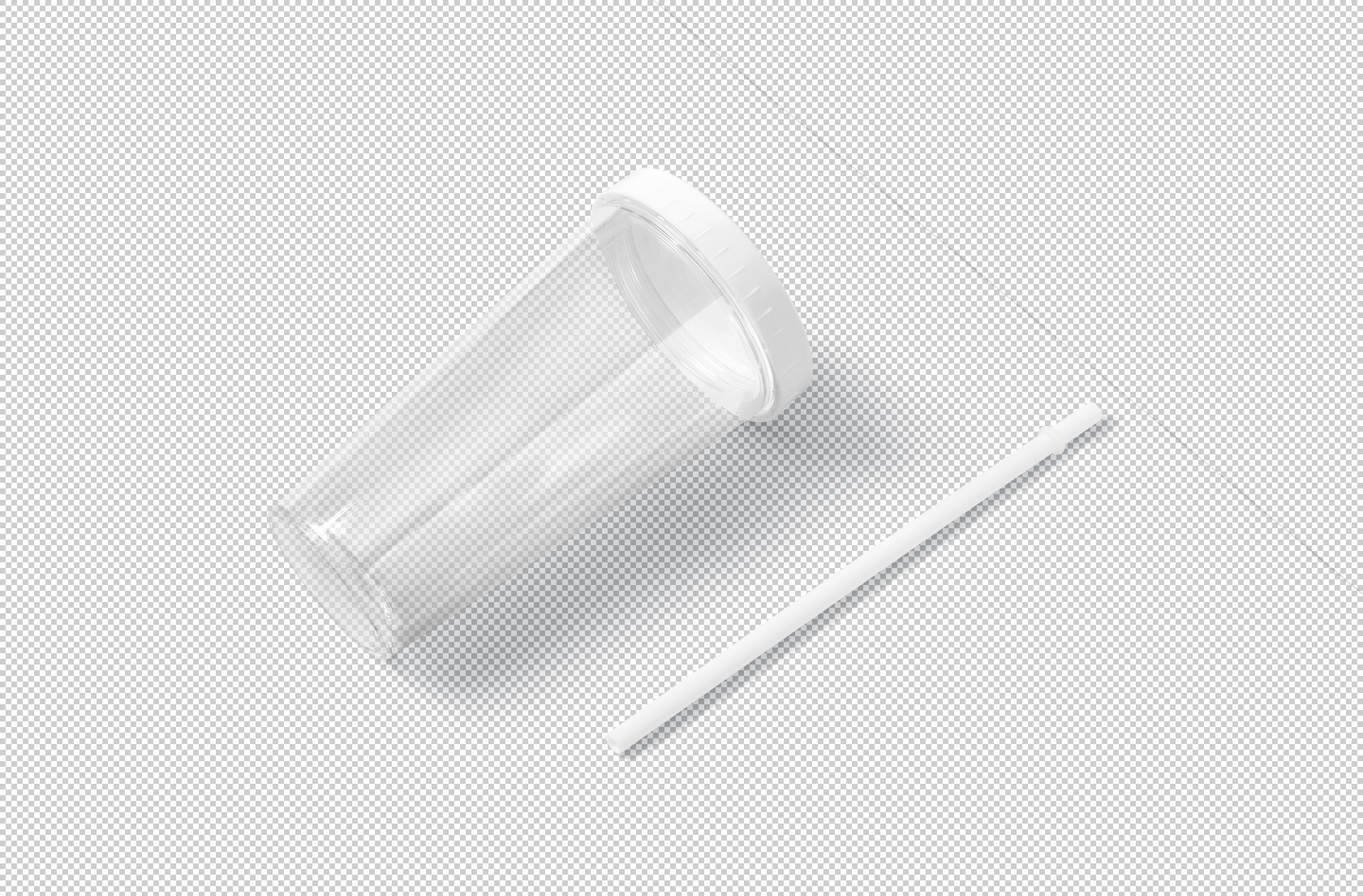 cold beverage cup mock-up