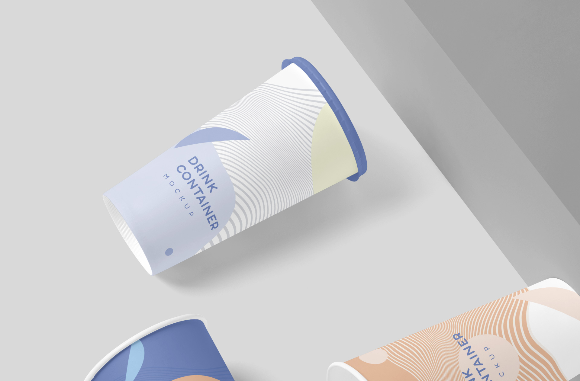 beverage branding PSD